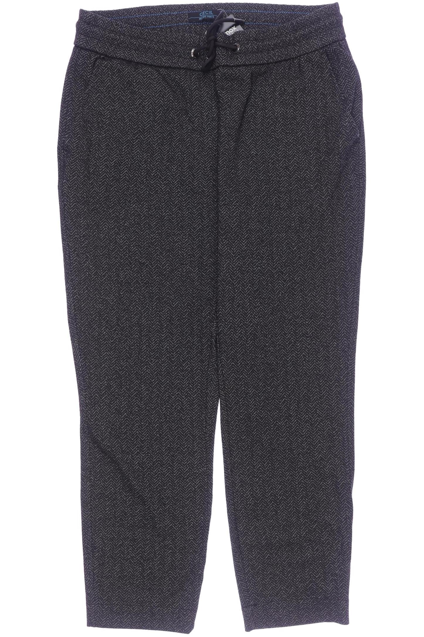

Cecil Damen Stoffhose, schwarz, Gr. 0