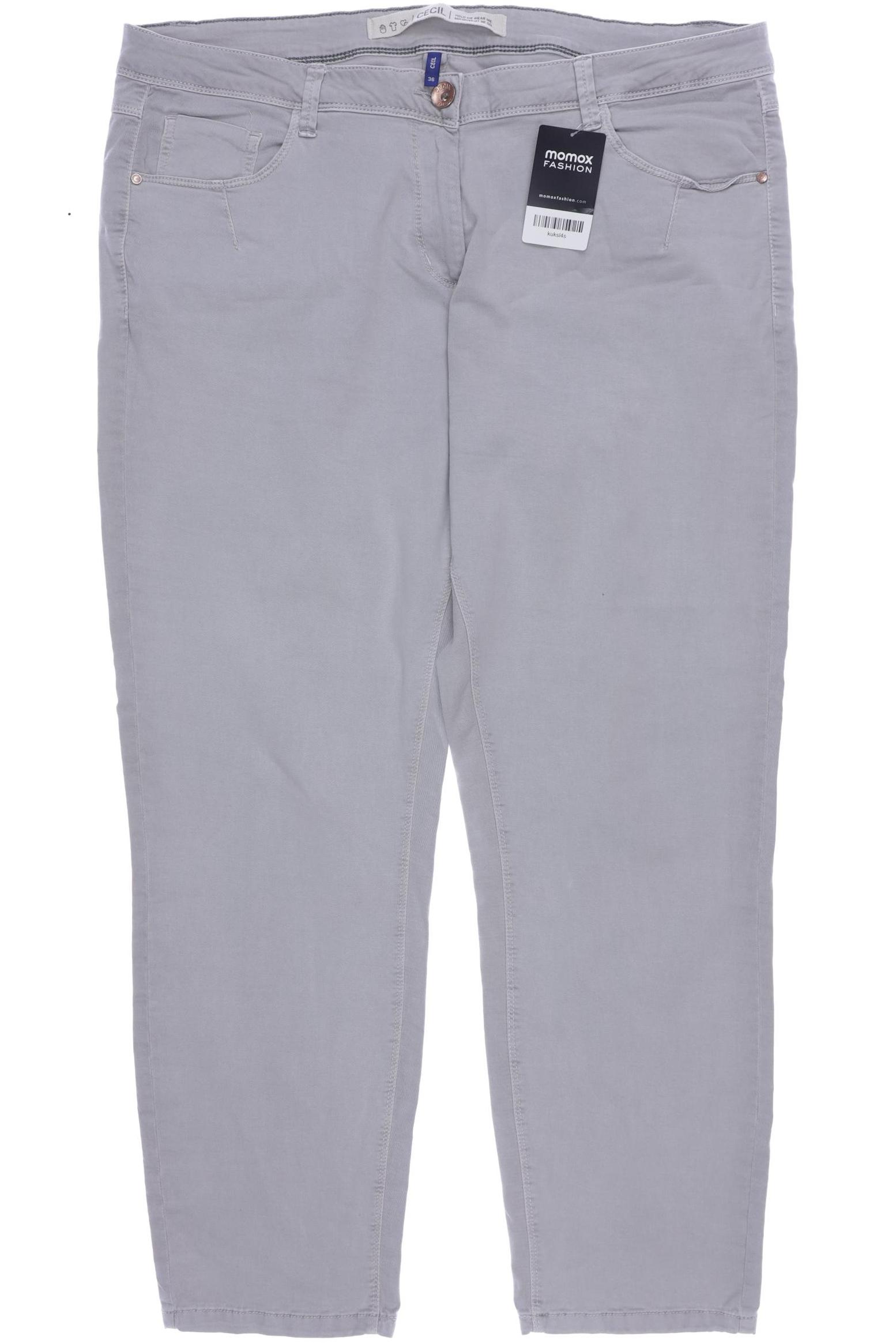 

CECIL Damen Stoffhose, grau