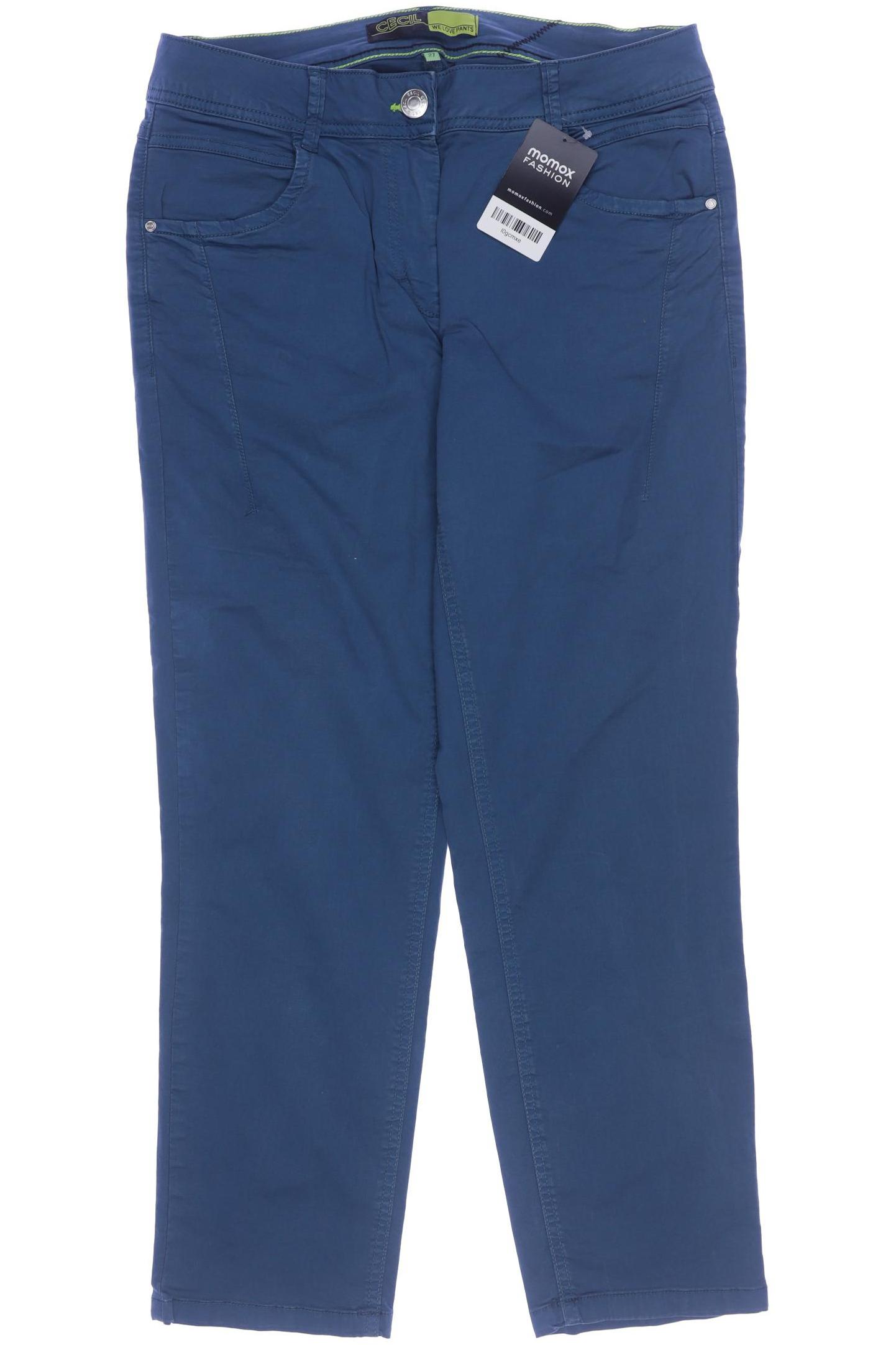 

Cecil Damen Stoffhose, blau, Gr. 27