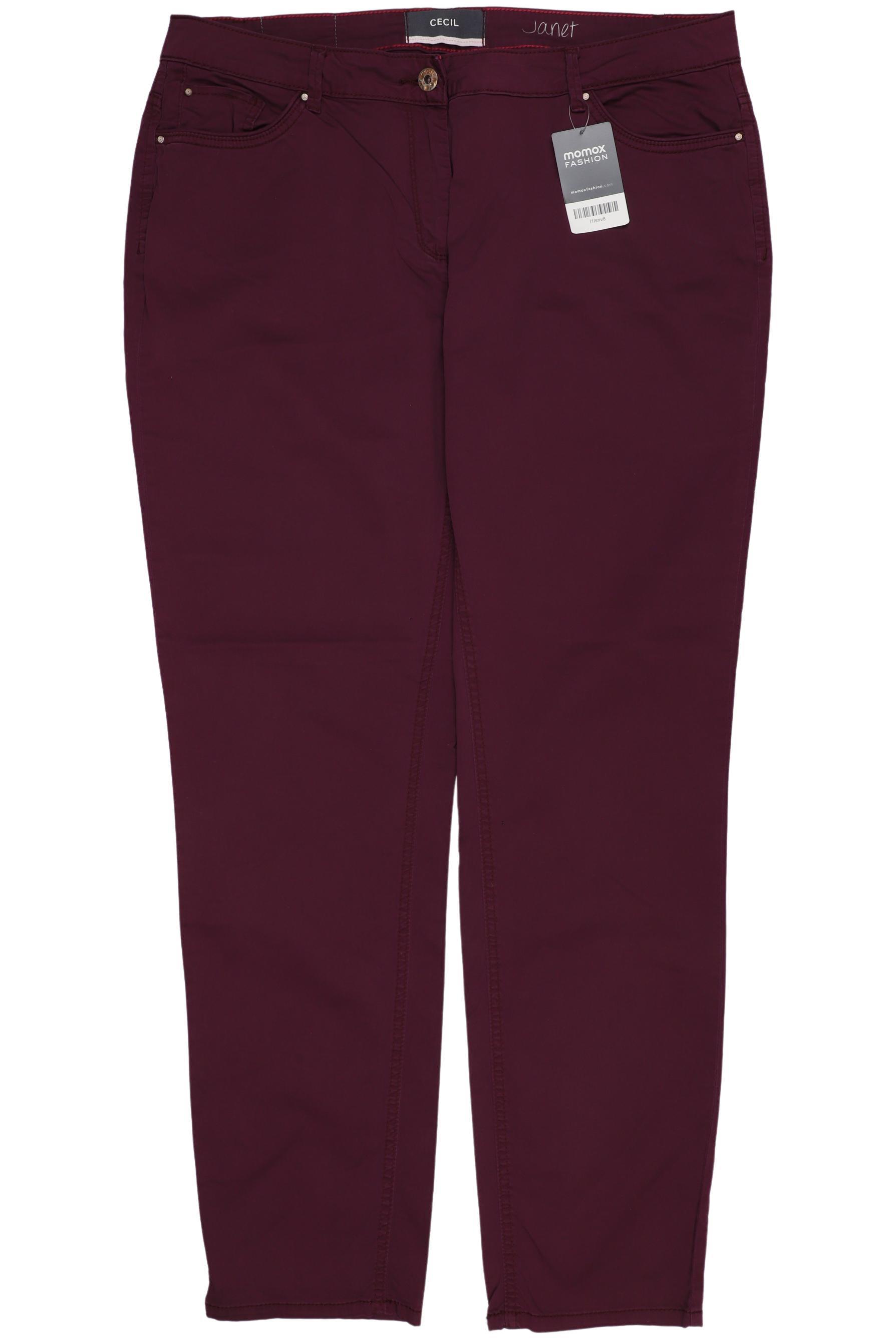

Cecil Damen Stoffhose, pink, Gr. 48