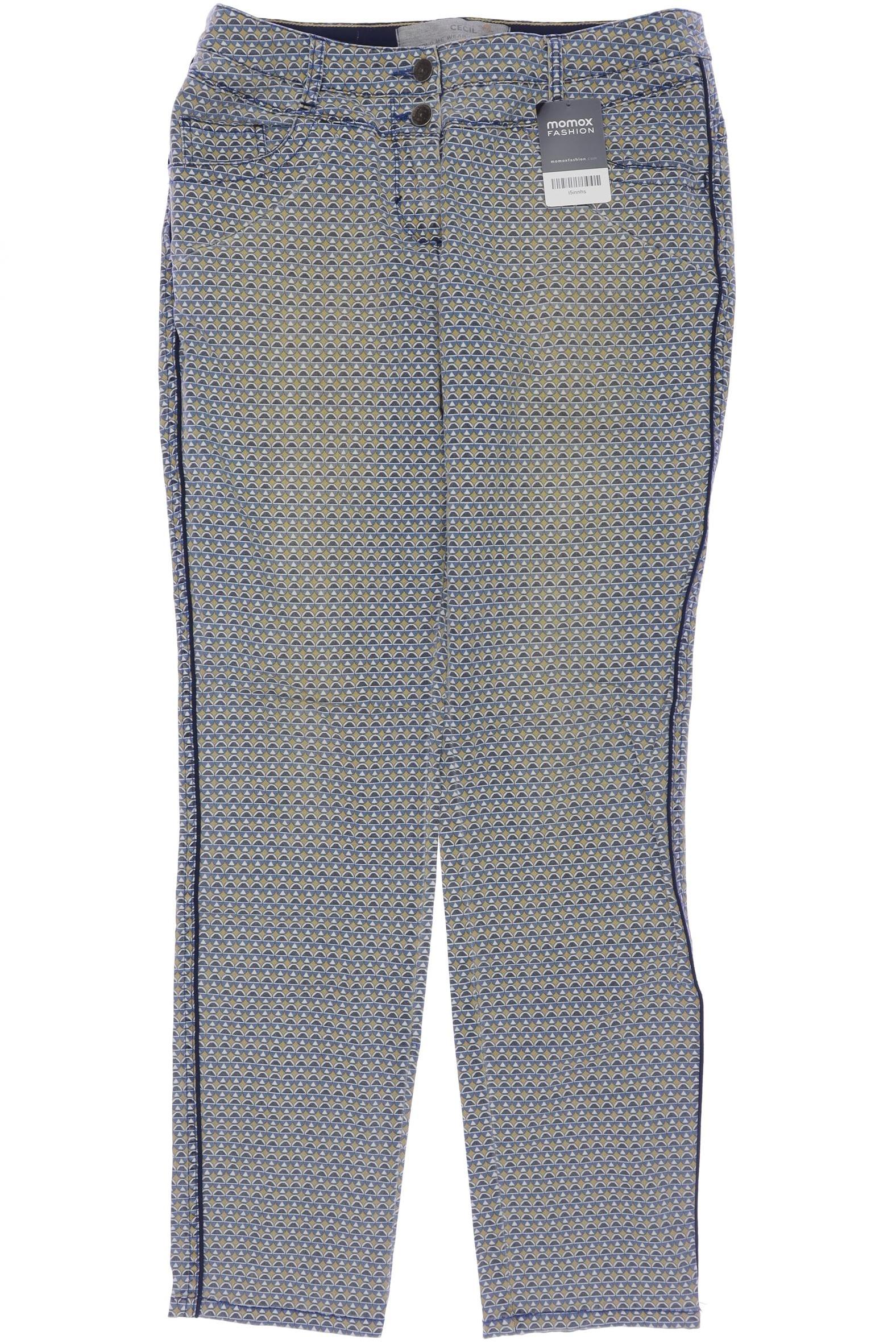 

Cecil Damen Stoffhose, blau, Gr. 29