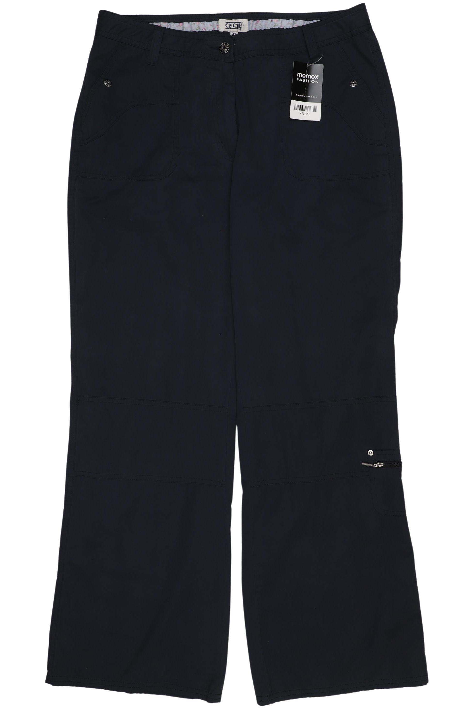 

Cecil Damen Stoffhose, marineblau, Gr. 34