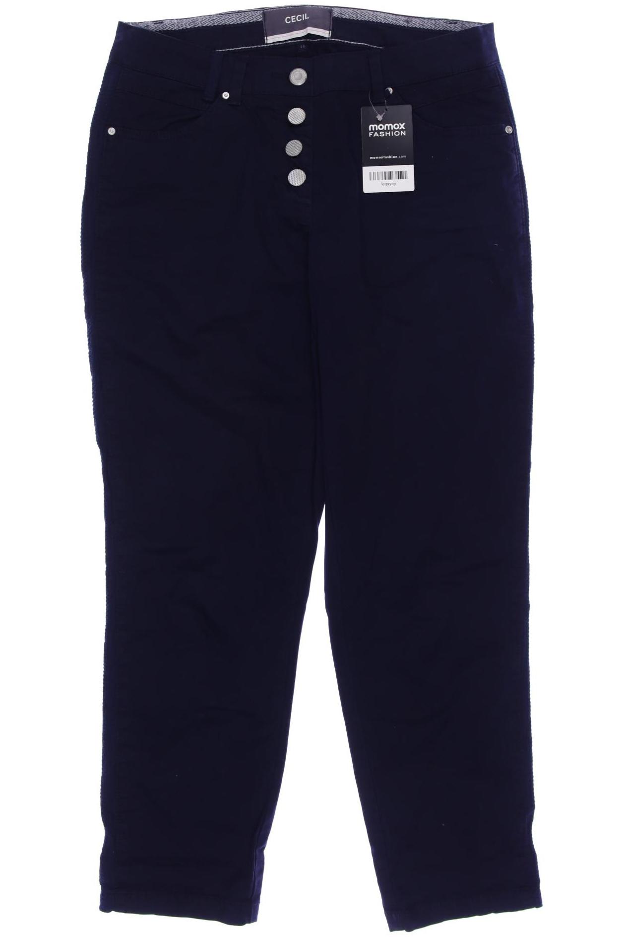 

CECIL Damen Stoffhose, marineblau