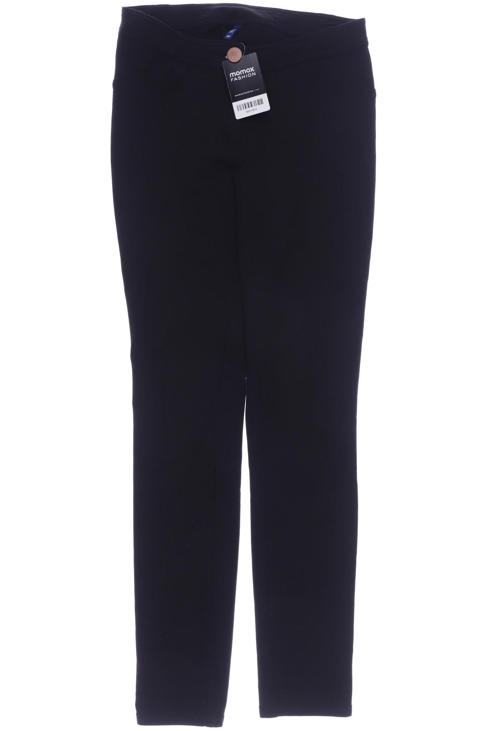 

CECIL Damen Stoffhose, schwarz