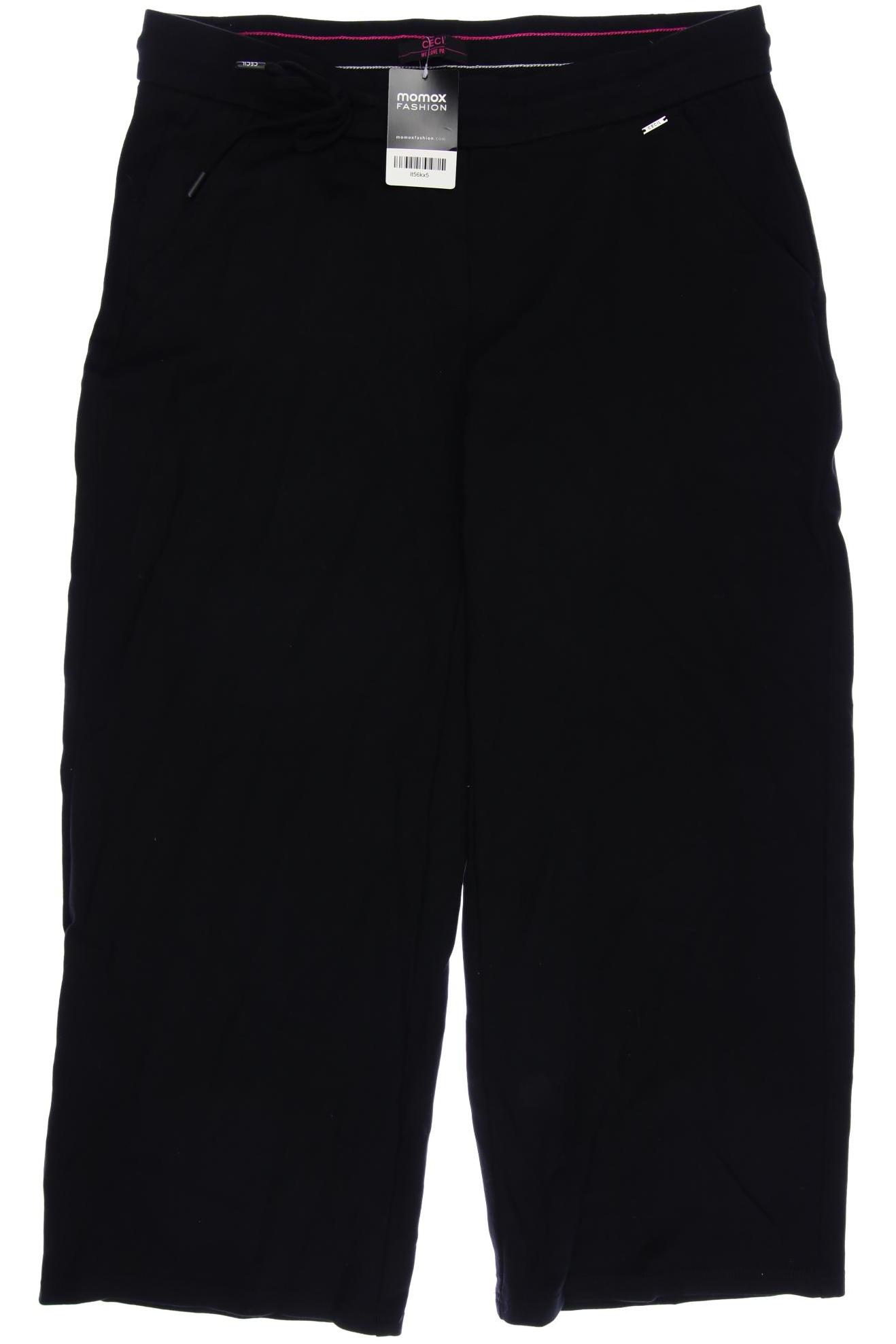 

Cecil Damen Stoffhose, schwarz, Gr. 0