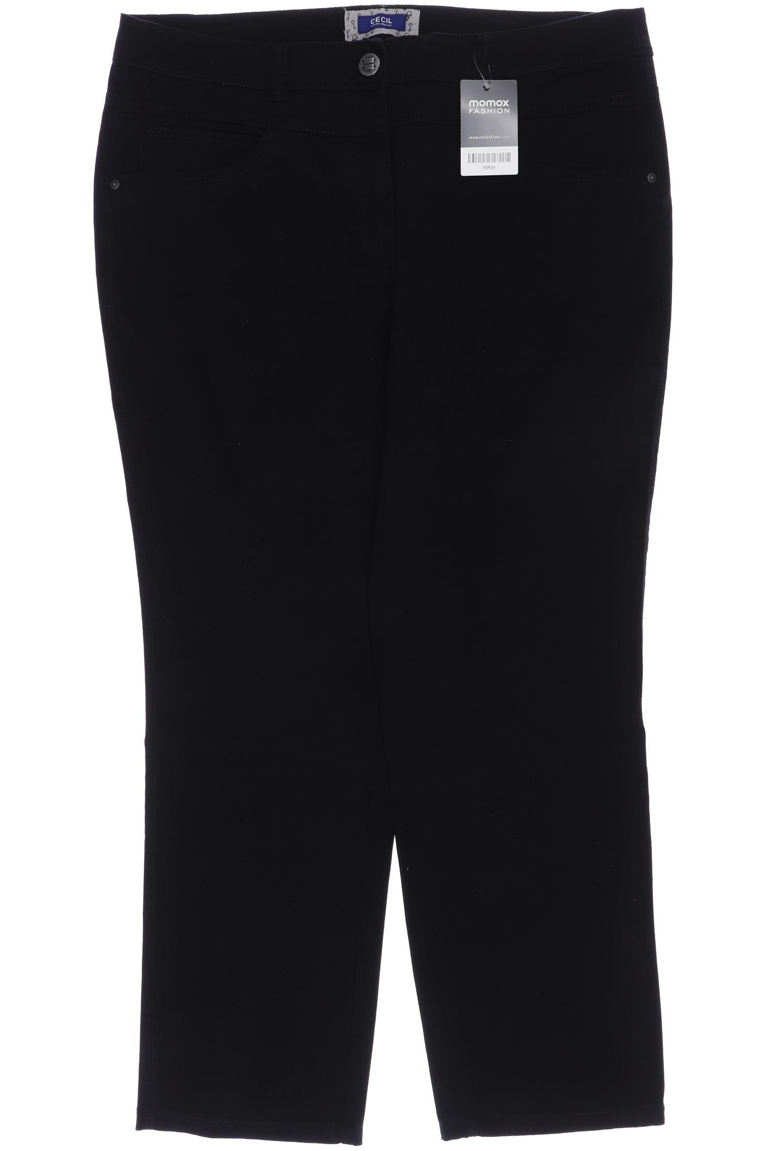 

CECIL Damen Stoffhose, schwarz