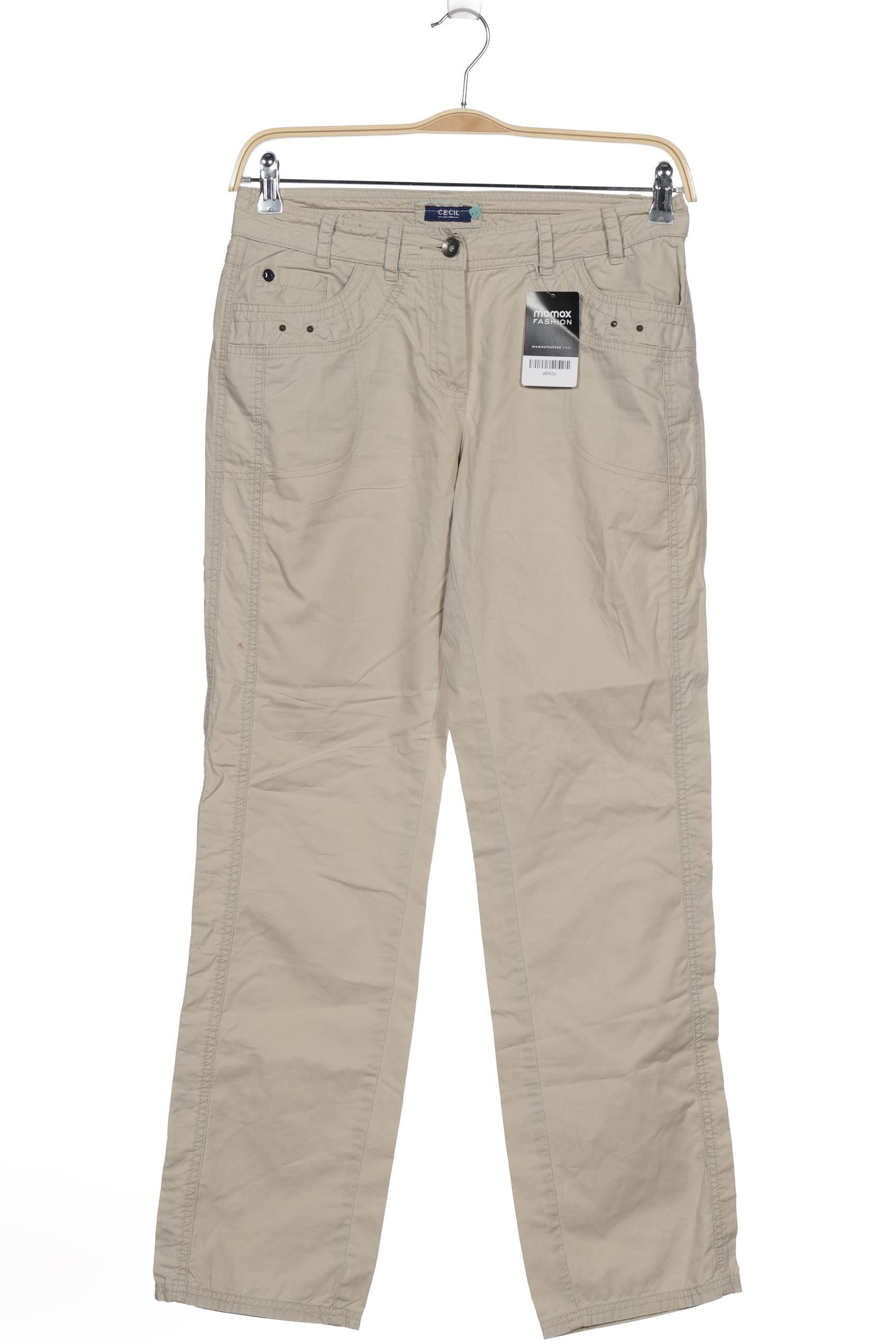 

Cecil Damen Stoffhose, beige, Gr. 29