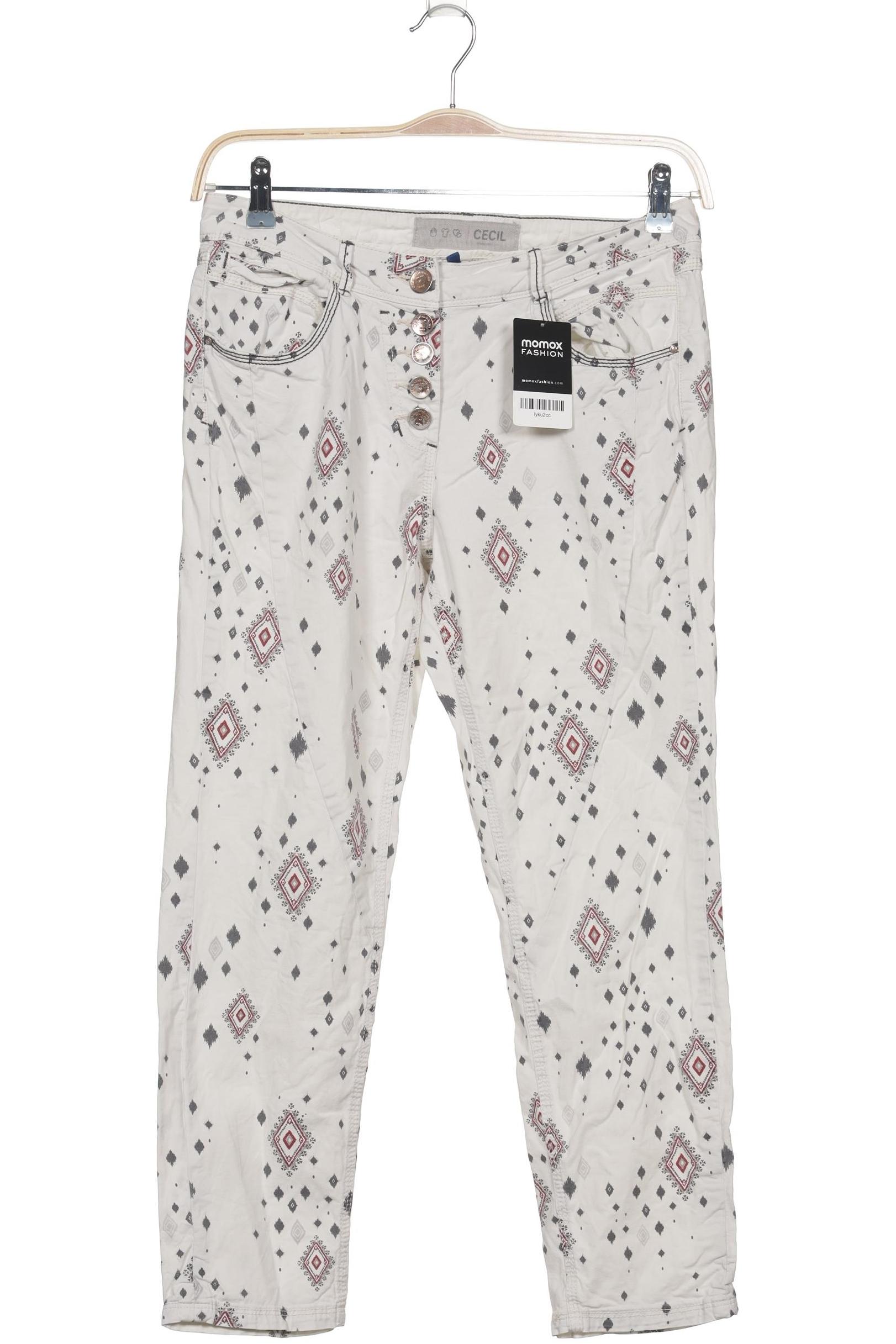 

Cecil Damen Stoffhose, weiß, Gr. 27