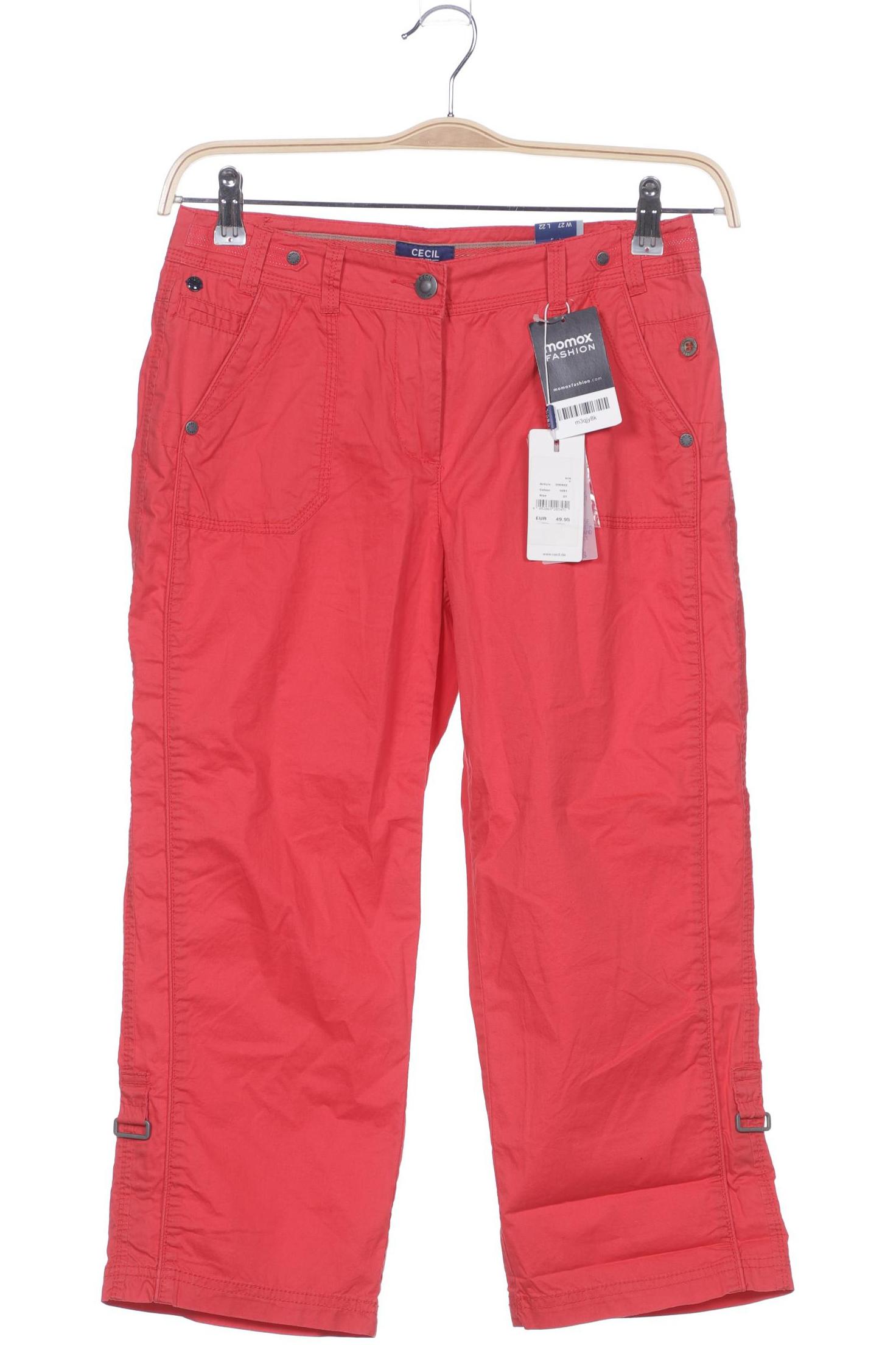 

Cecil Damen Stoffhose, rot, Gr. 38