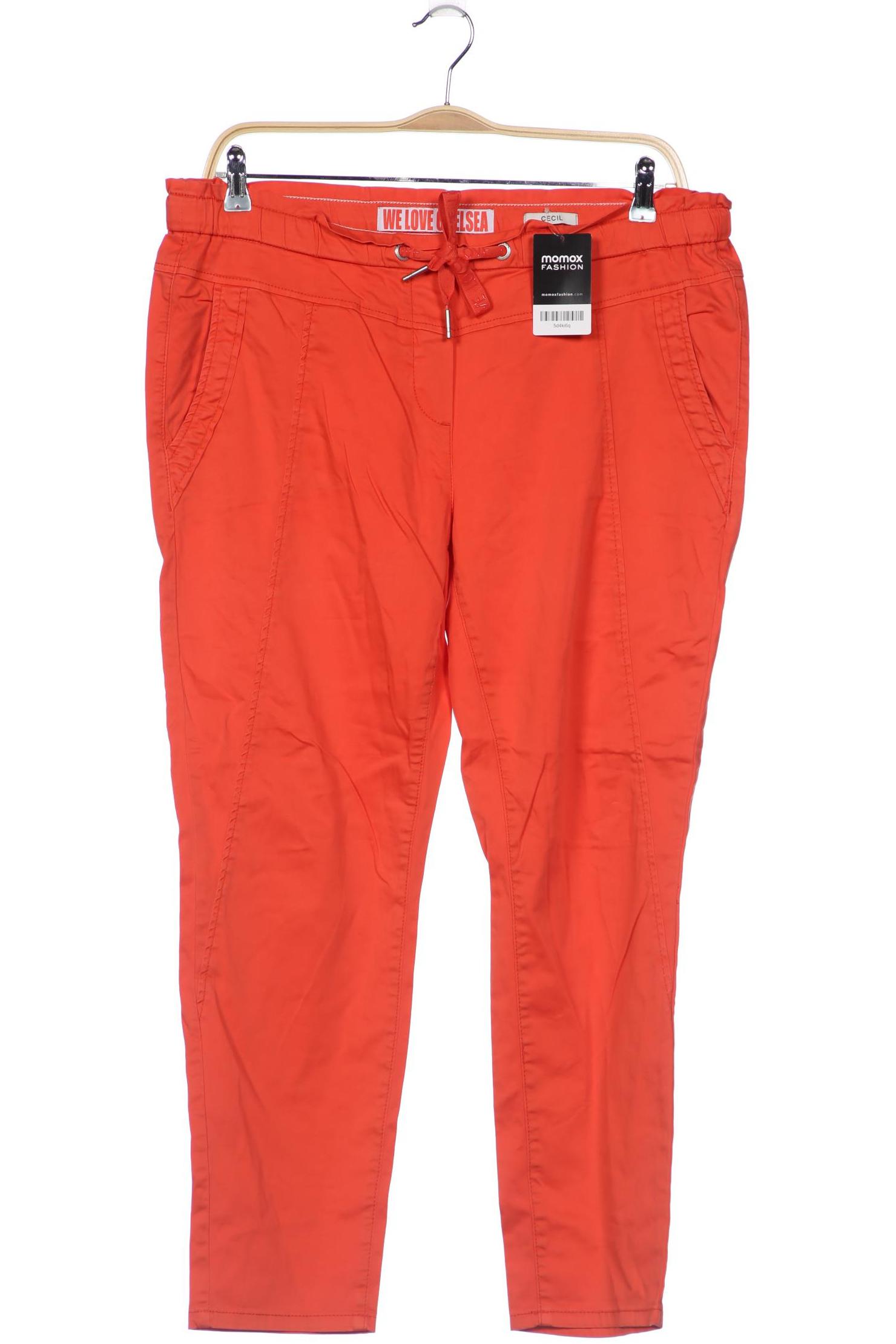 

CECIL Damen Stoffhose, orange