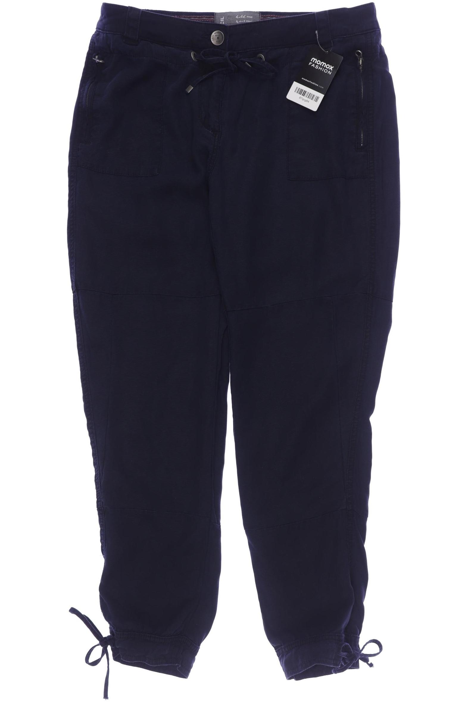 

Cecil Damen Stoffhose, marineblau, Gr. 0