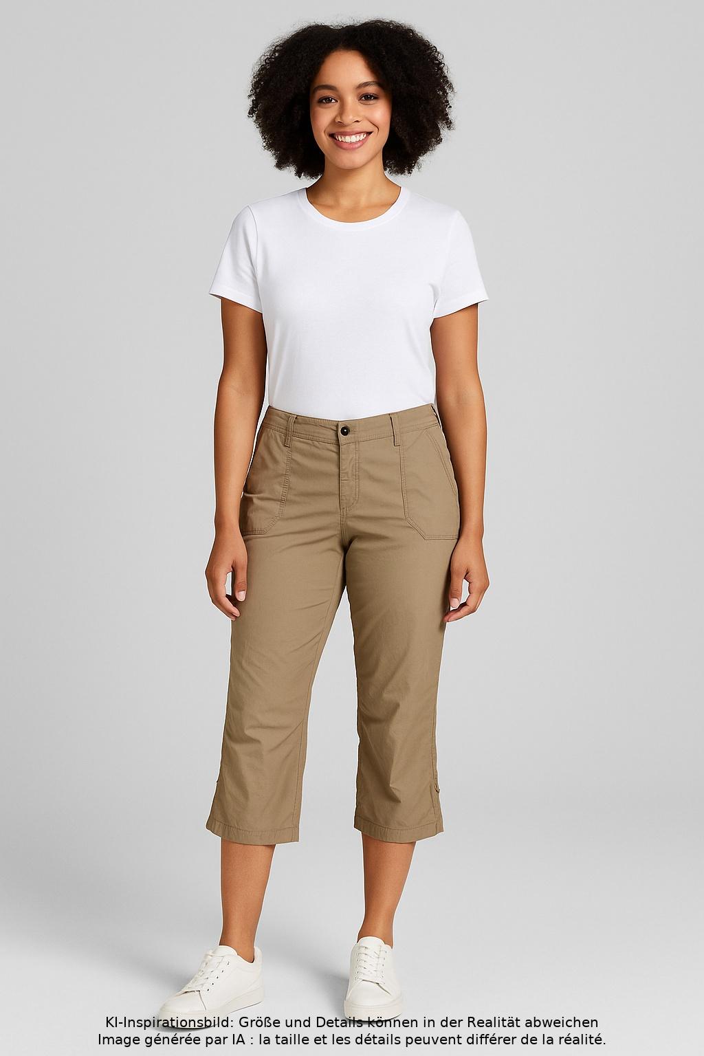 

Cecil Damen Stoffhose, beige, Gr. 32