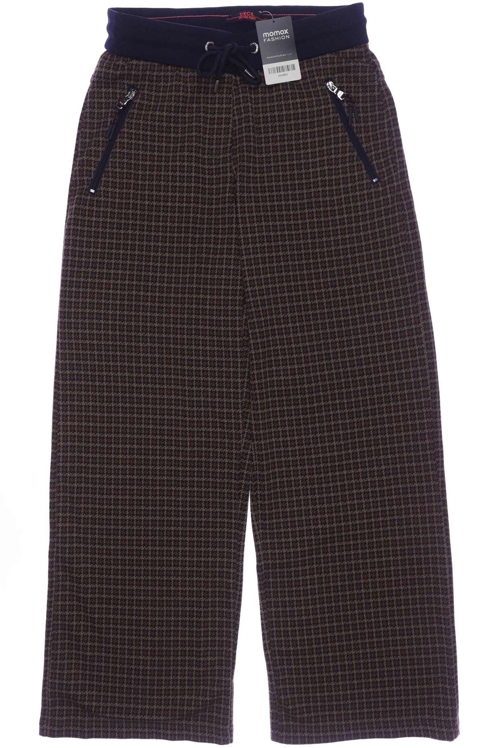 

Cecil Damen Stoffhose, braun, Gr. 0