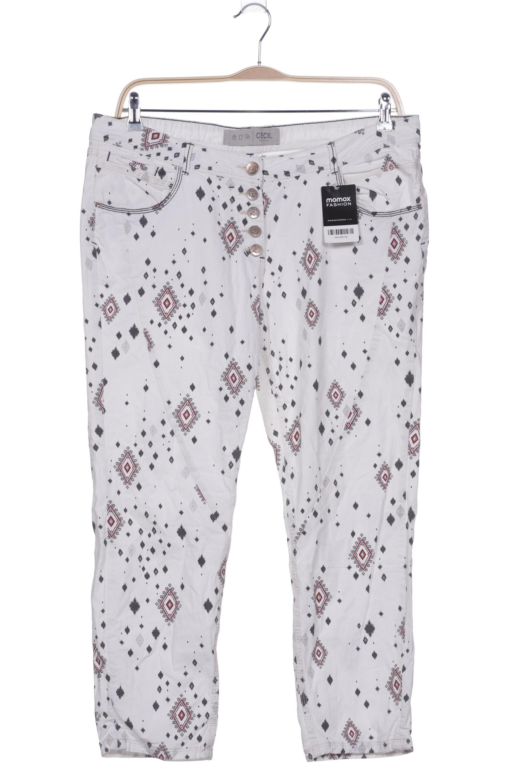 

Cecil Damen Stoffhose, weiß, Gr. 50