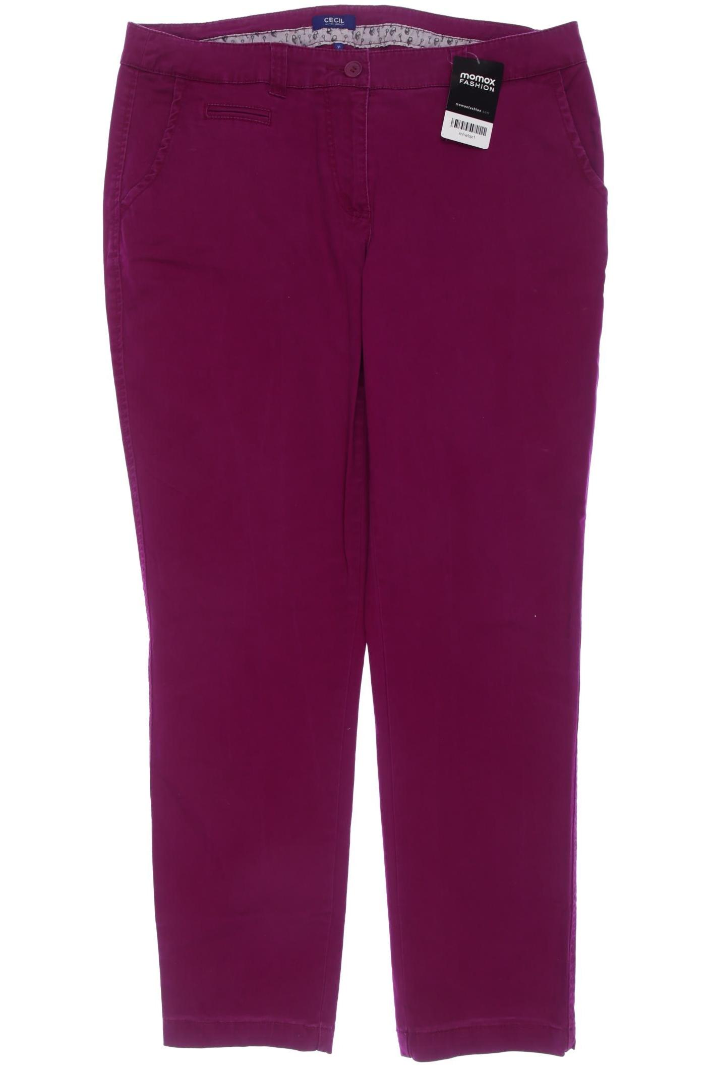 

Cecil Damen Stoffhose, pink, Gr. 31