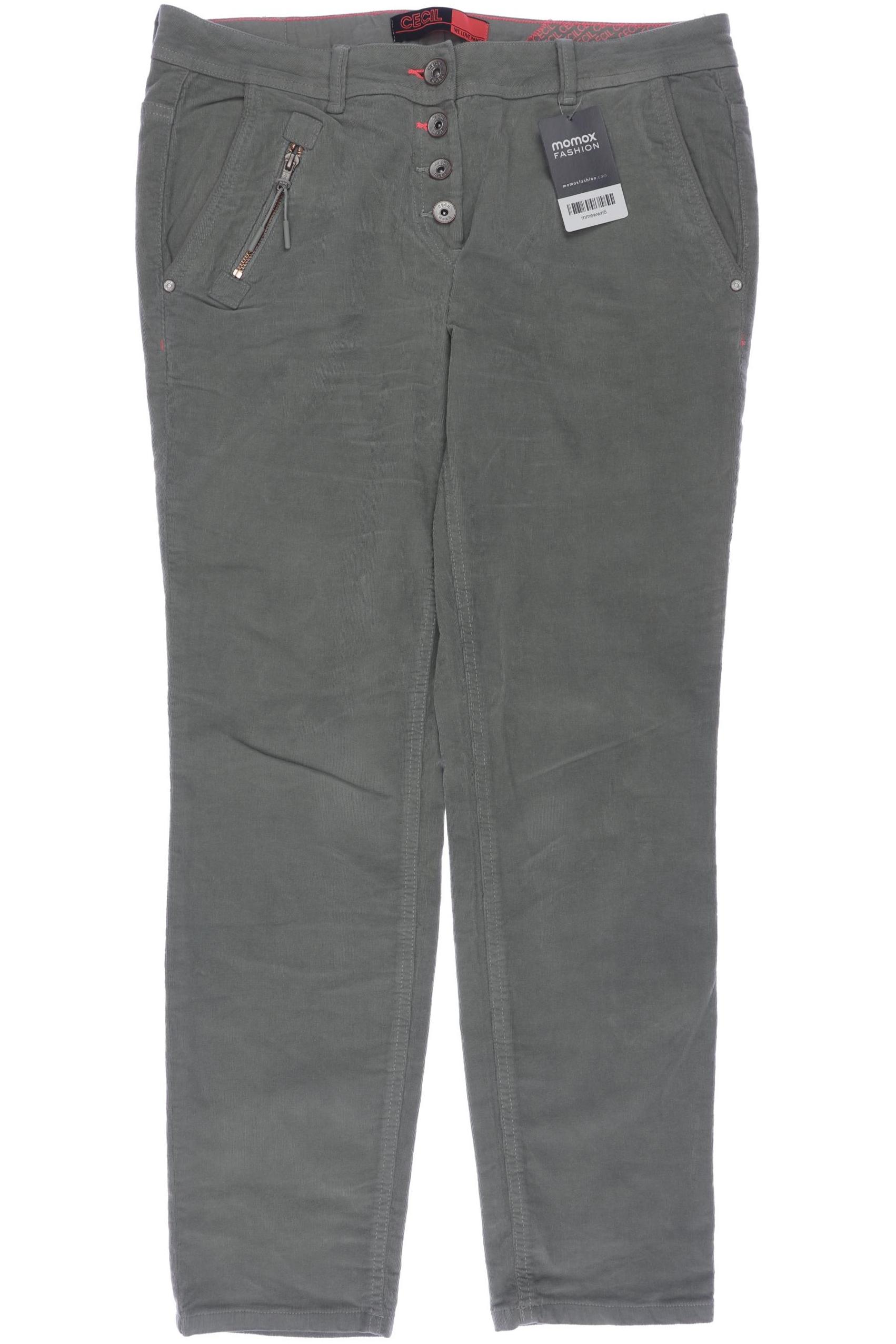 

Cecil Damen Stoffhose, grün, Gr. 42