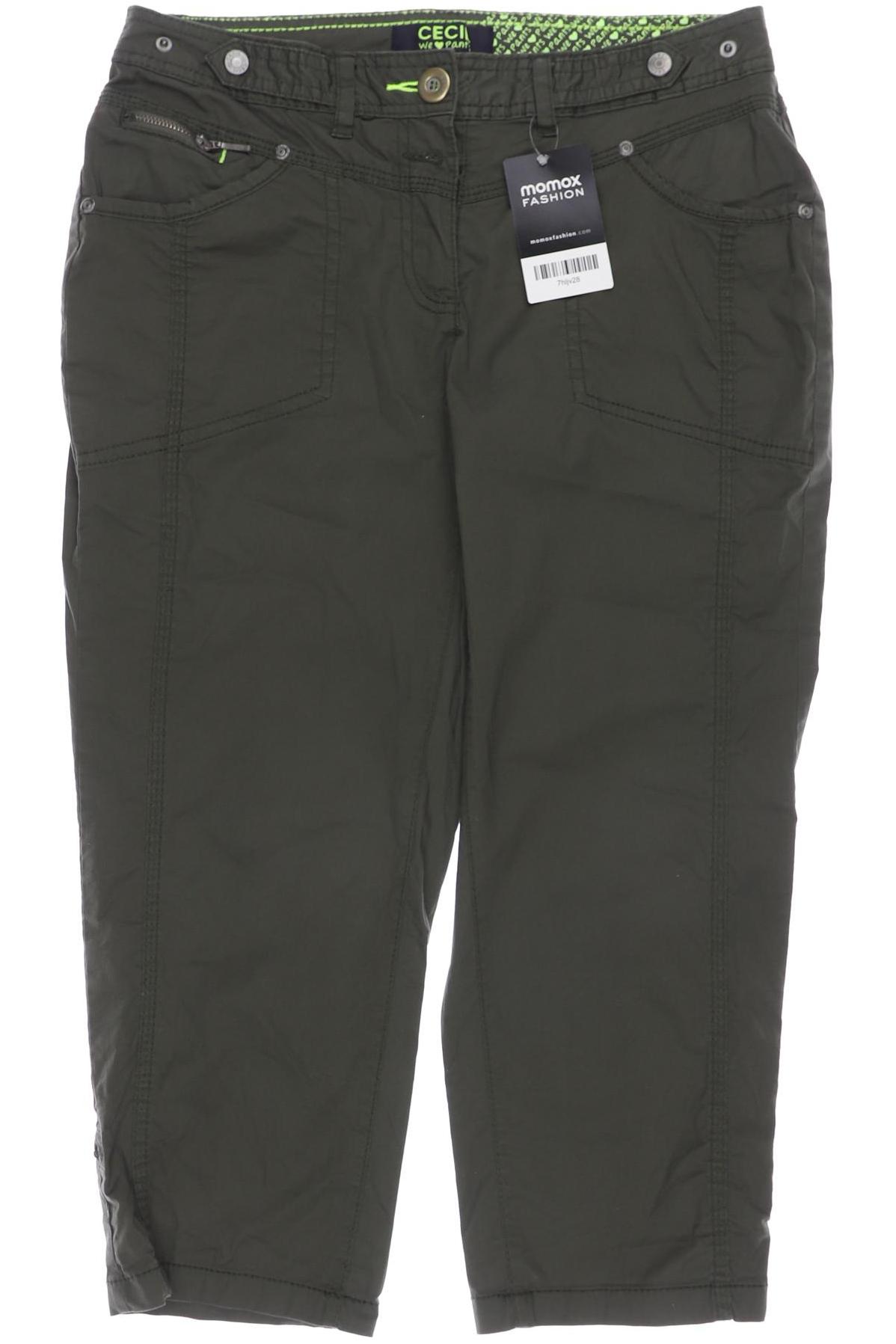 

Cecil Damen Stoffhose, grün, Gr. 26