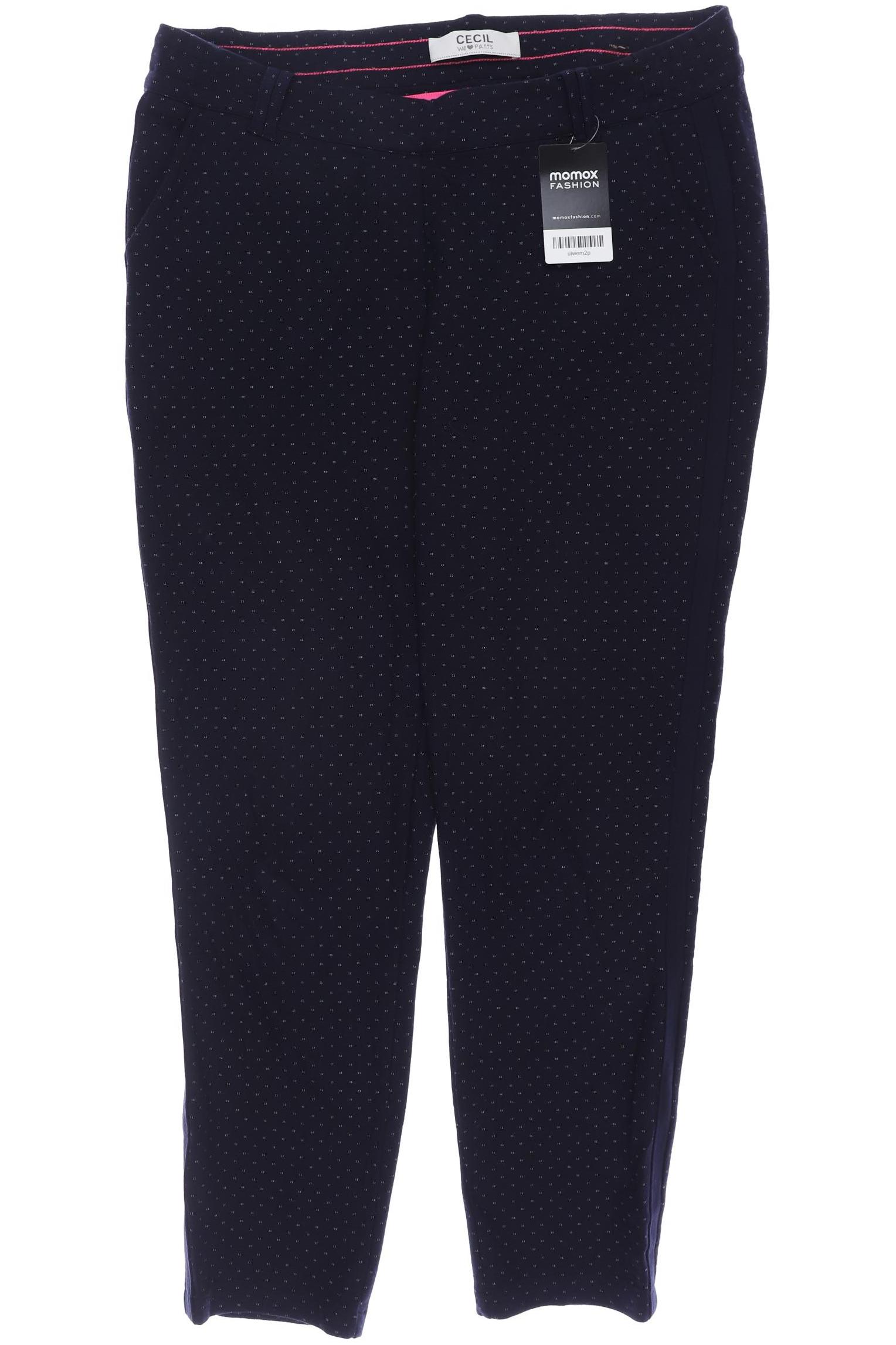 

CECIL Damen Stoffhose, marineblau
