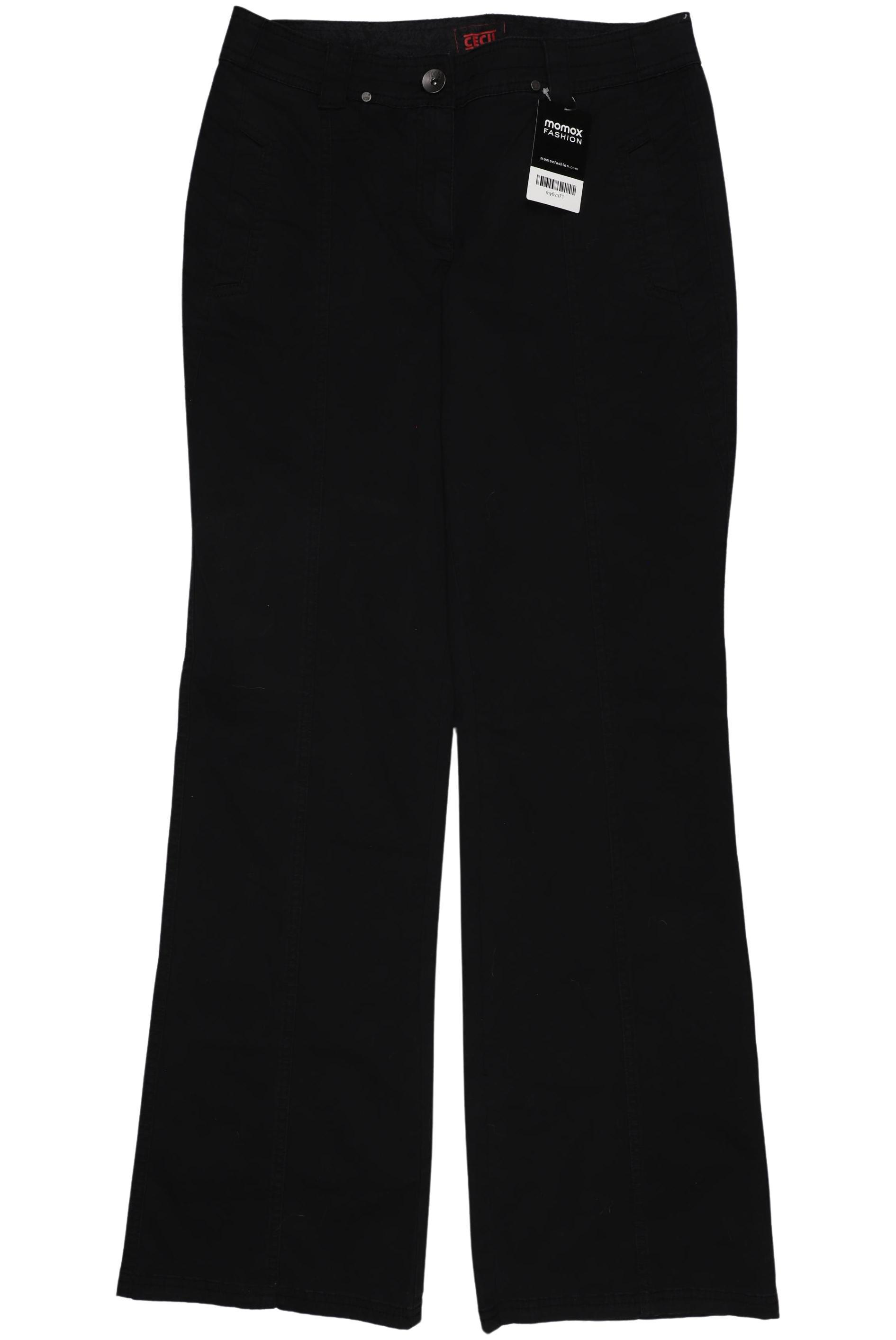 

Cecil Damen Stoffhose, schwarz, Gr. 30