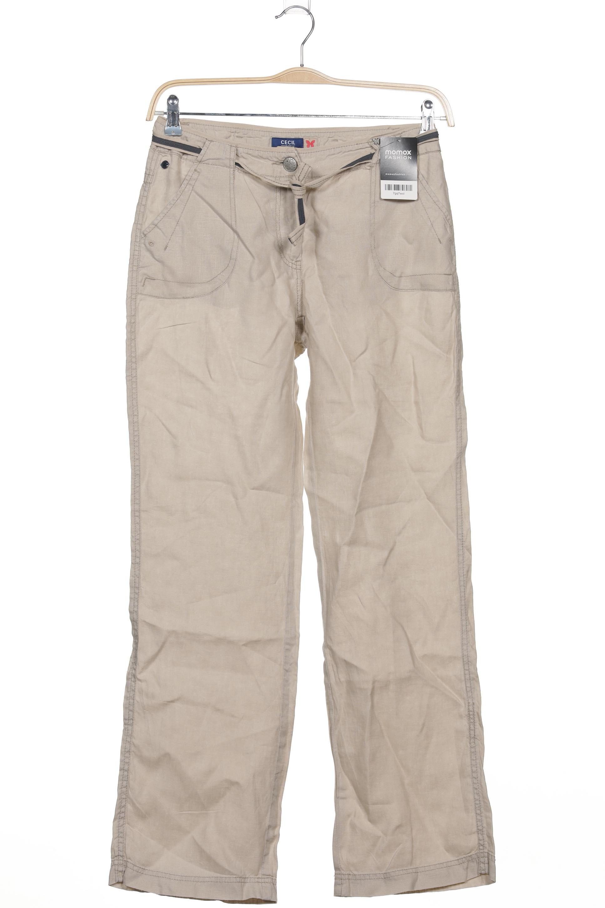 

Cecil Damen Stoffhose, beige, Gr. 26