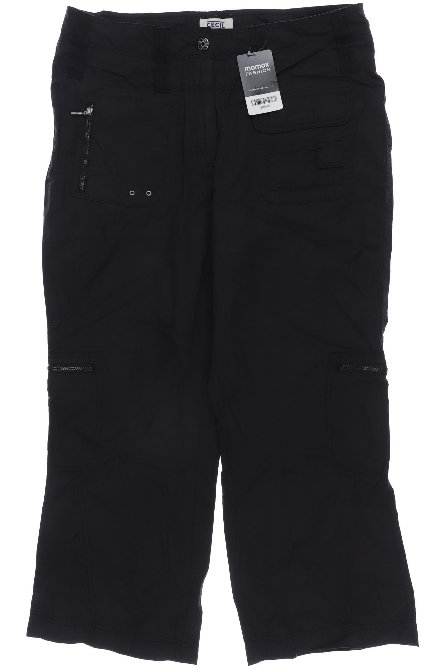 

Cecil Damen Stoffhose, schwarz, Gr. 33