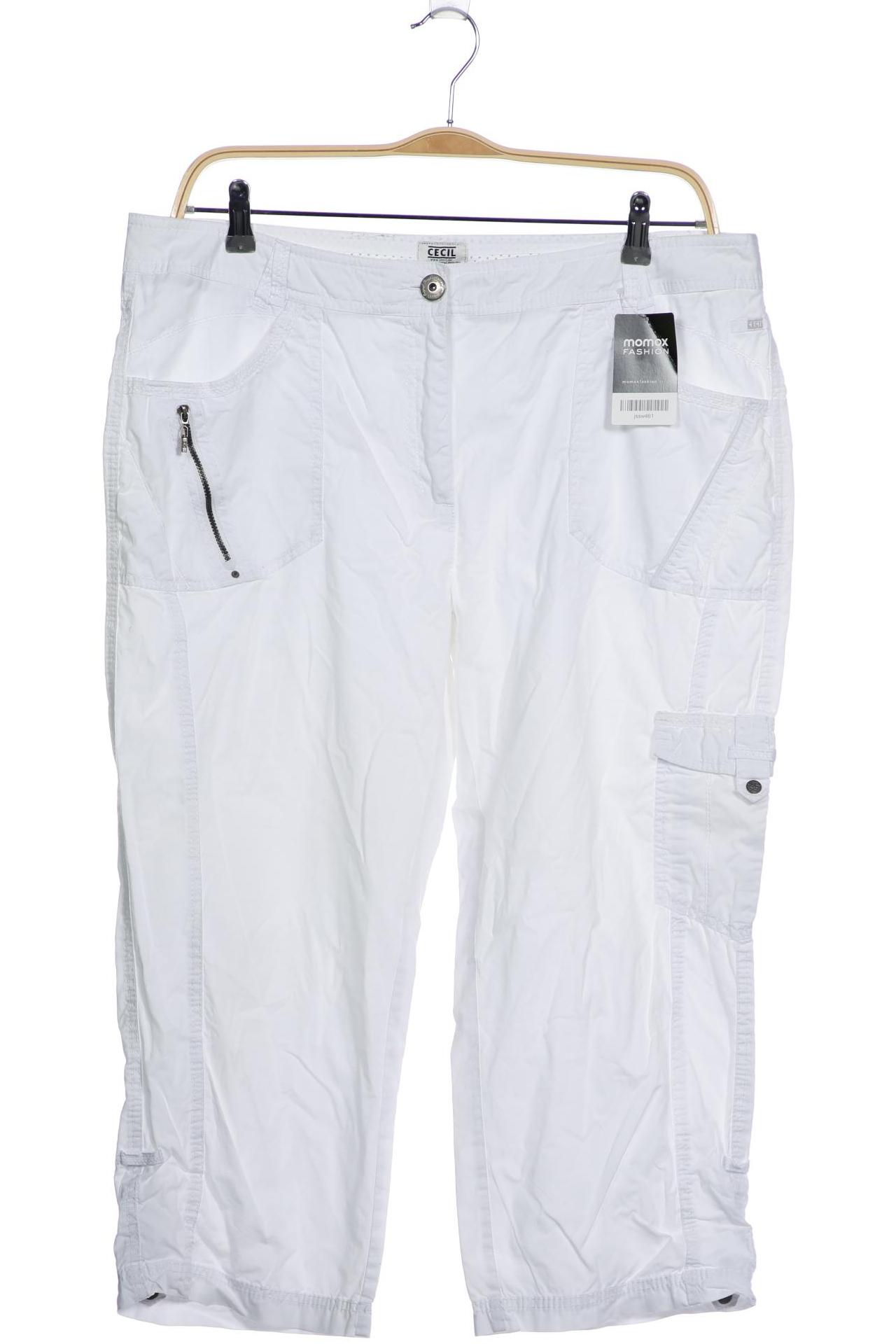 

Cecil Damen Stoffhose, weiß, Gr. 48