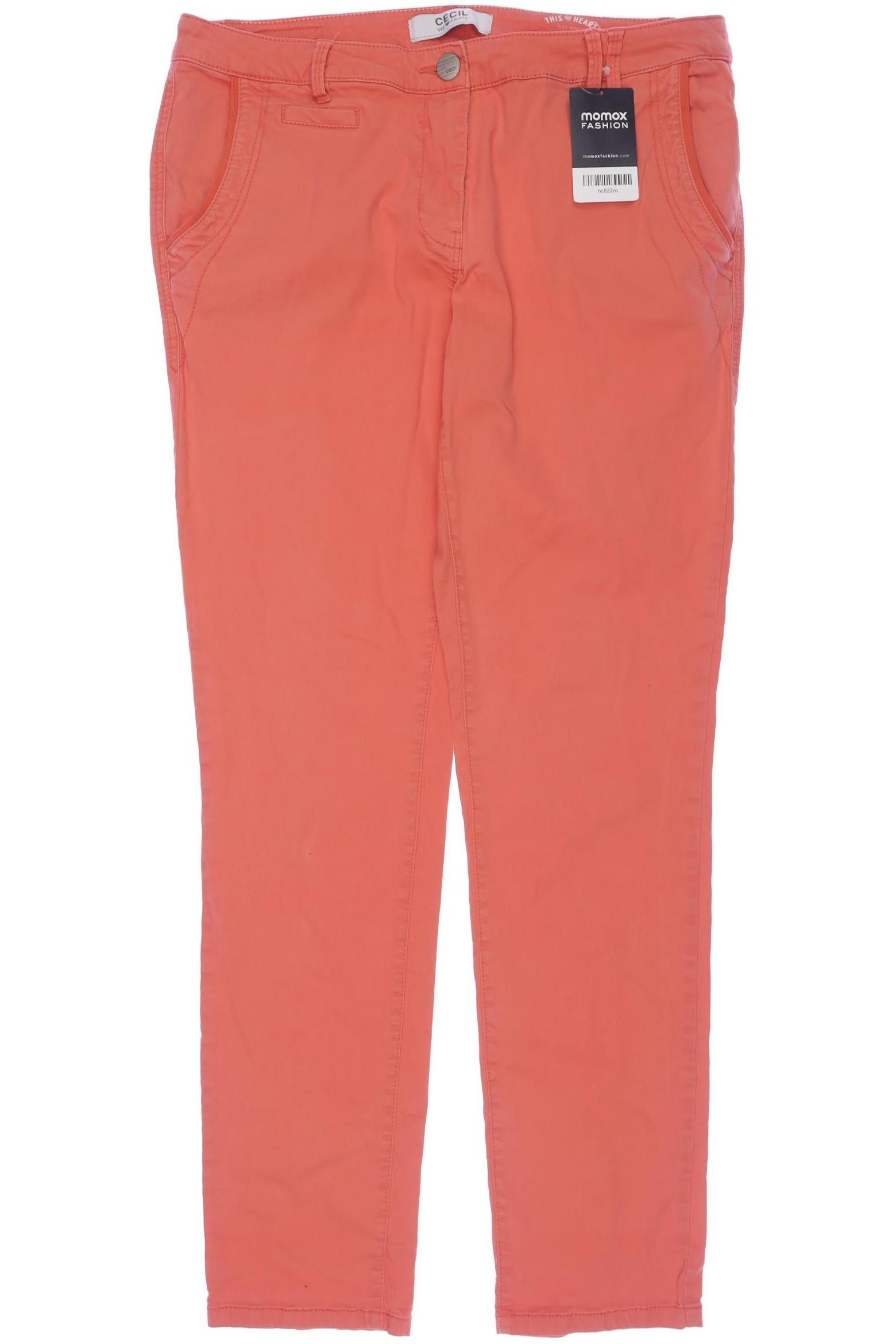 

Cecil Damen Stoffhose, orange, Gr. 30