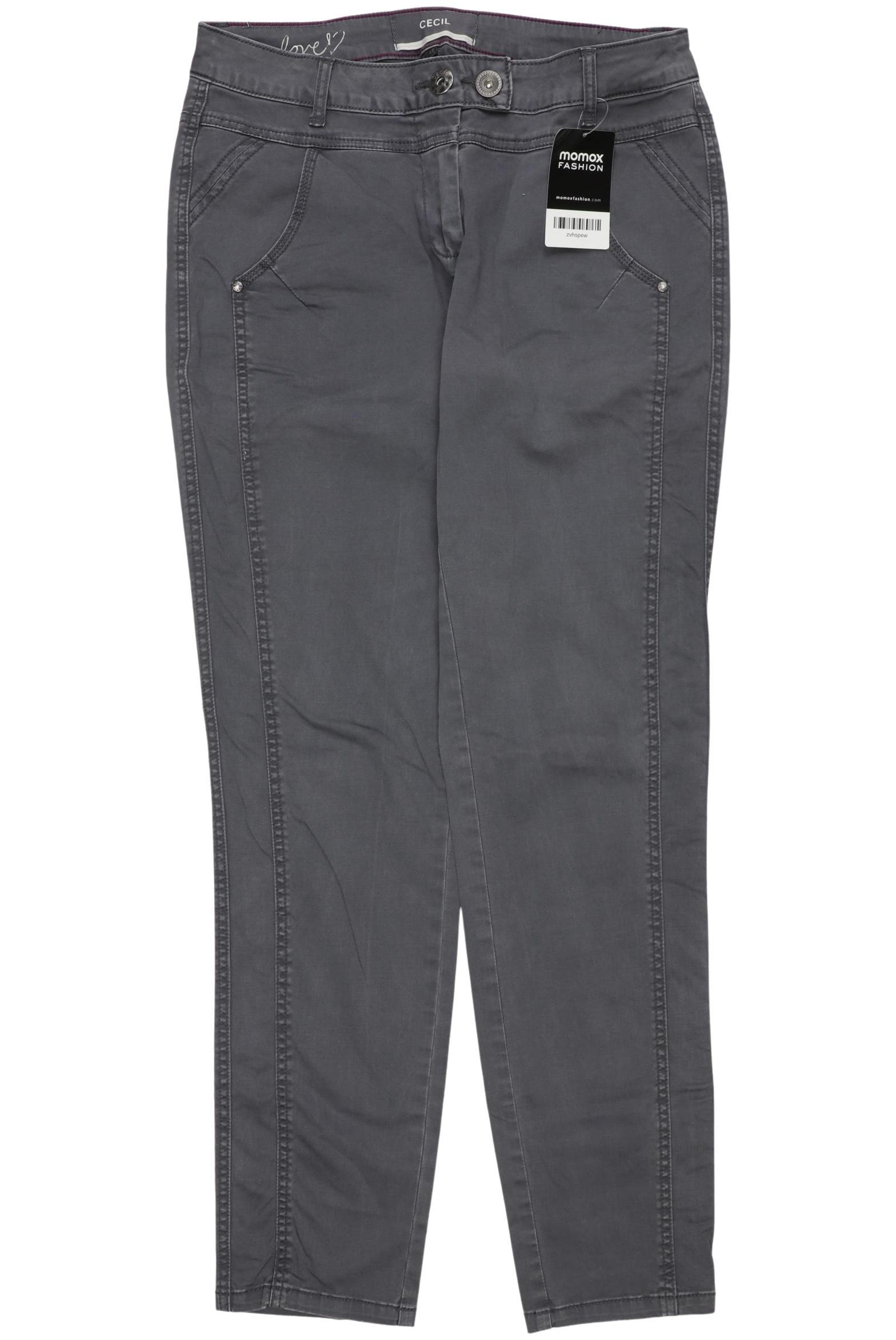 

Cecil Damen Stoffhose, grau, Gr. 28