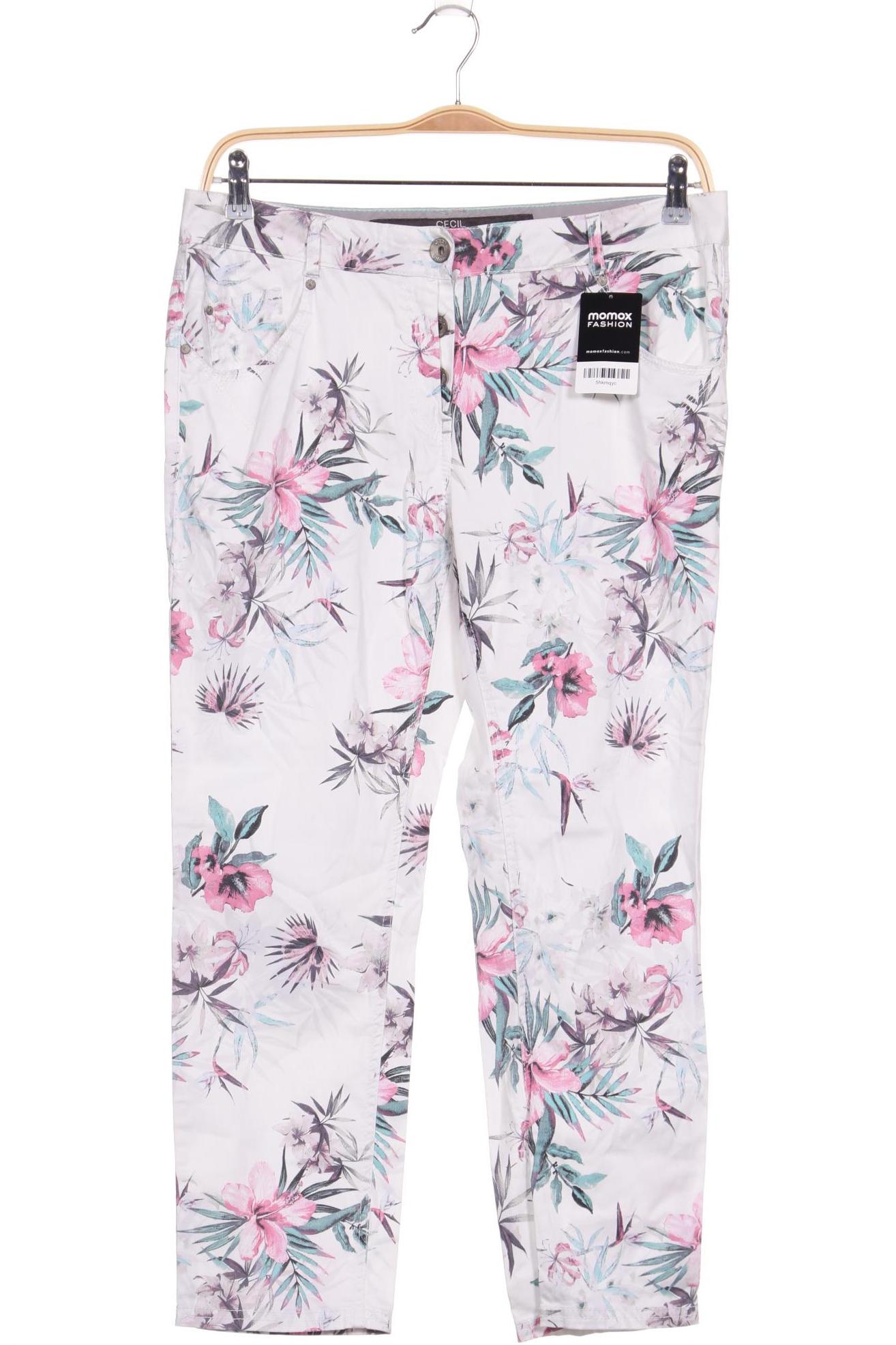 

Cecil Damen Stoffhose, mehrfarbig, Gr. 40