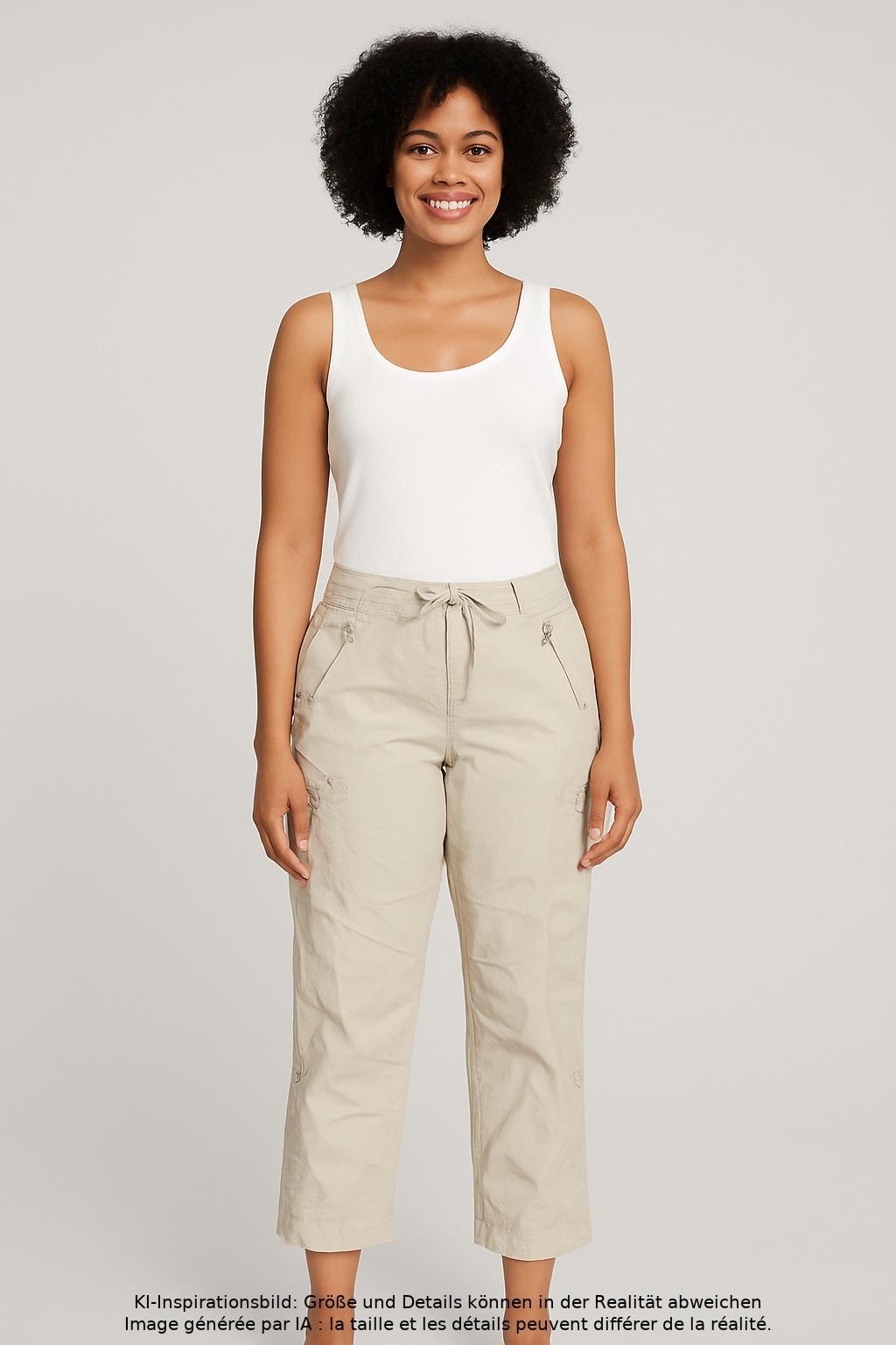 

Cecil Damen Stoffhose, beige, Gr. 36