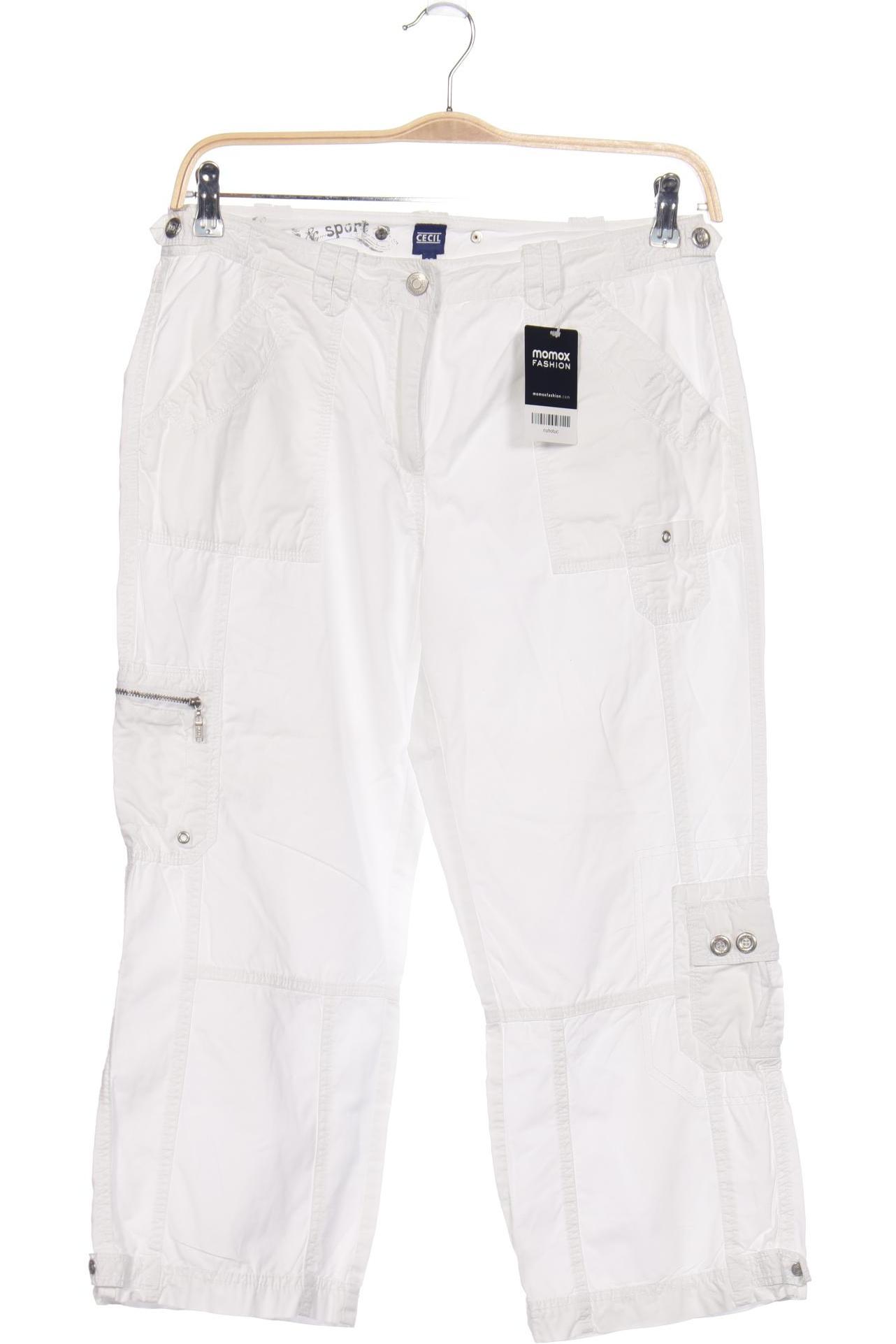 

CECIL Damen Stoffhose, weiß