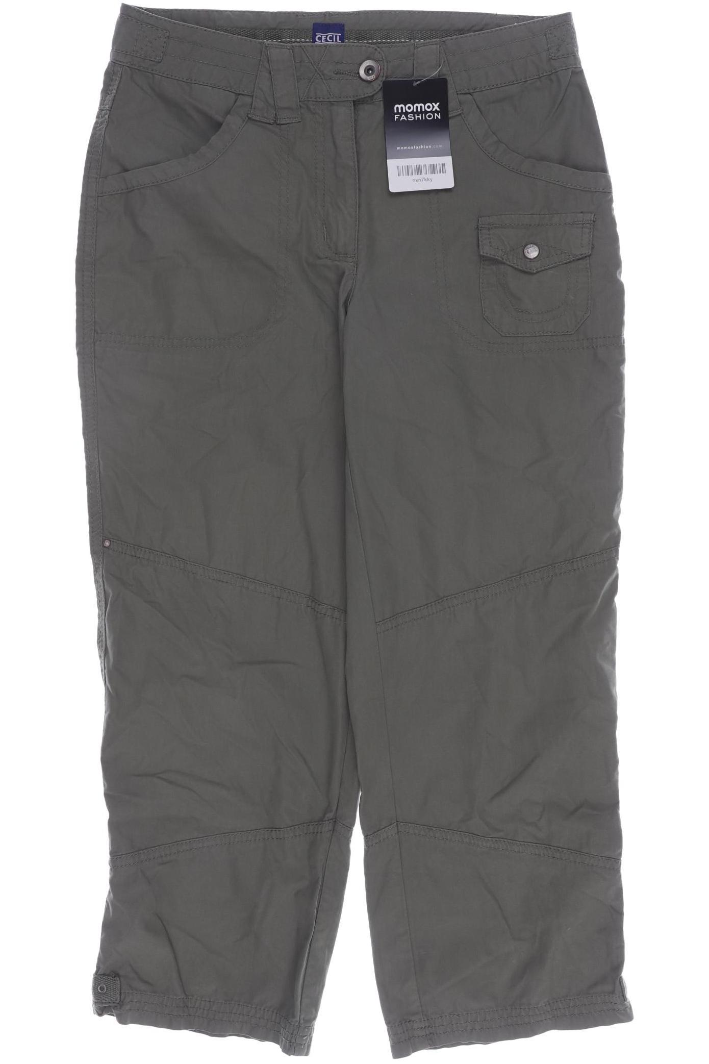 

CECIL Damen Stoffhose, grün