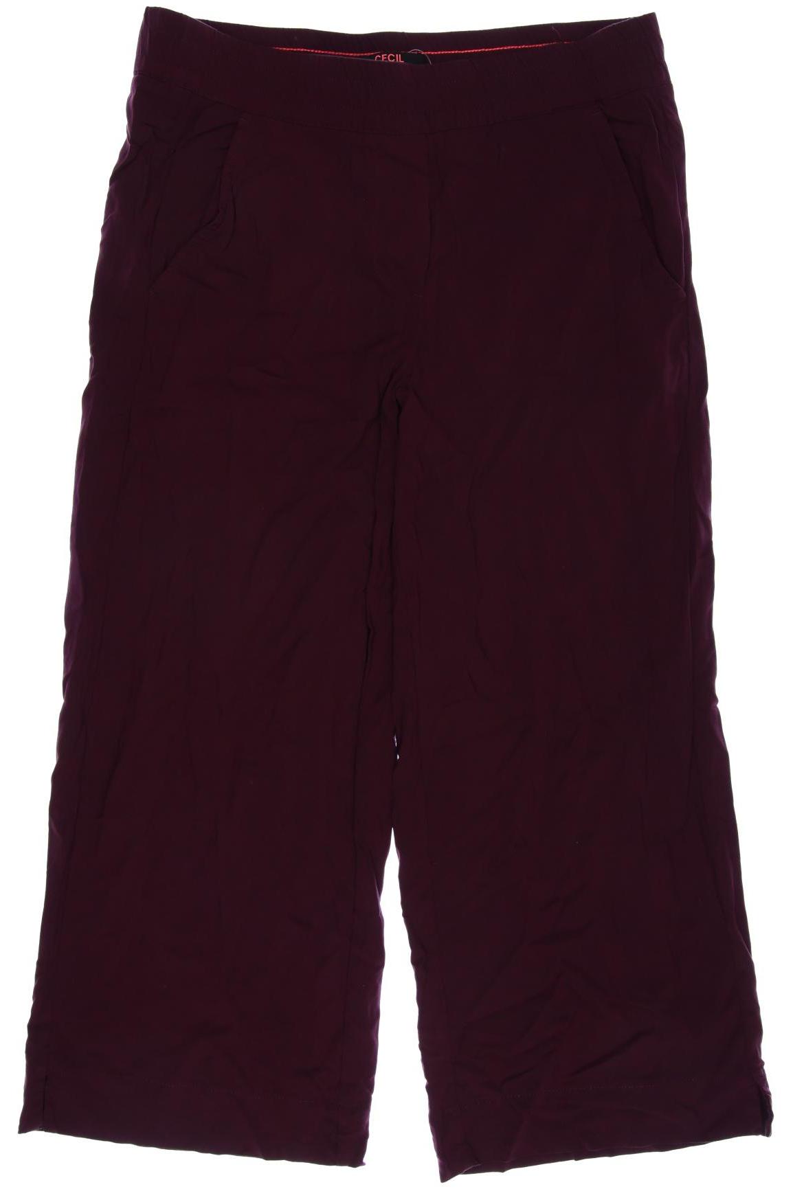 

Cecil Damen Stoffhose, bordeaux, Gr. 0