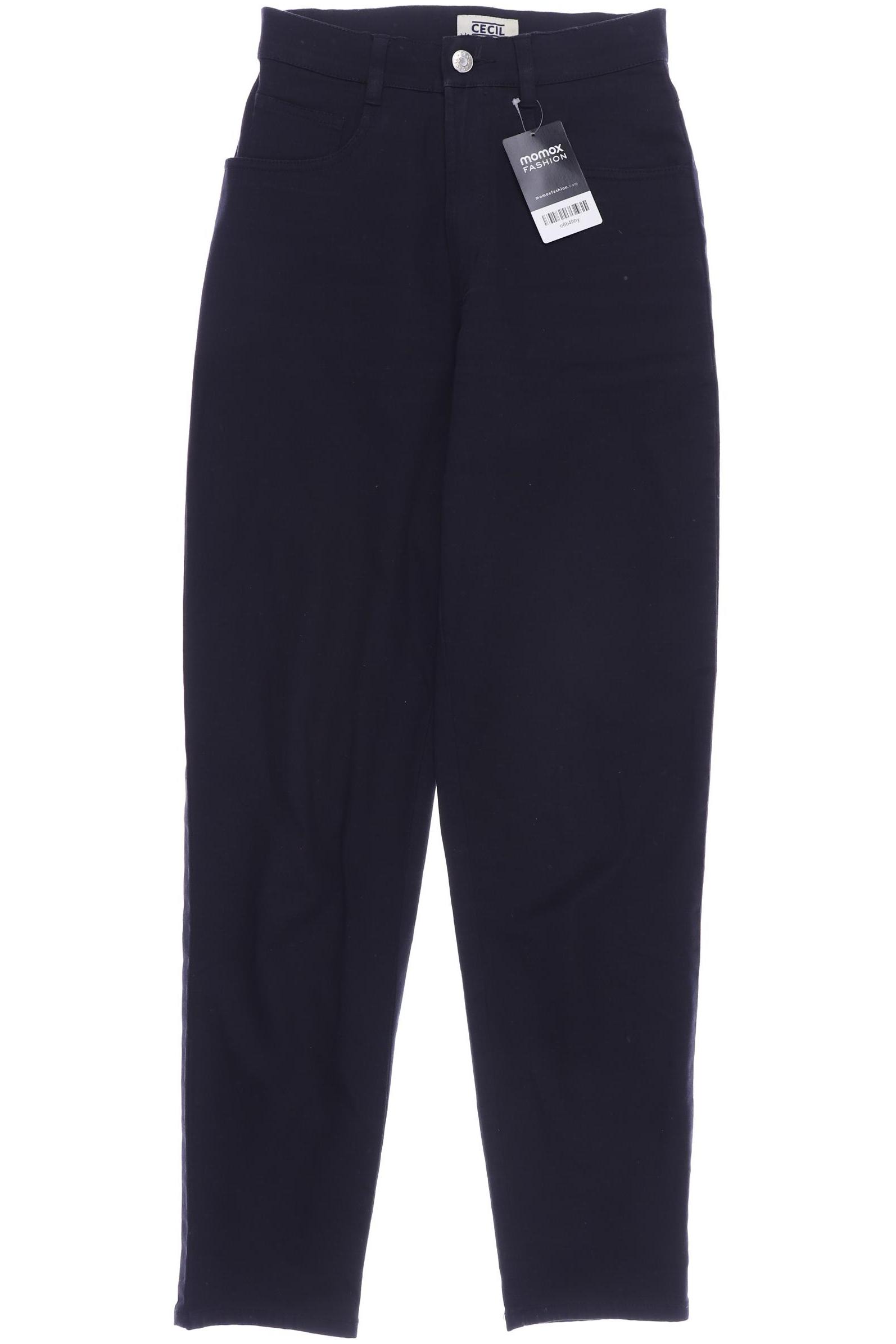 

CECIL Damen Stoffhose, schwarz