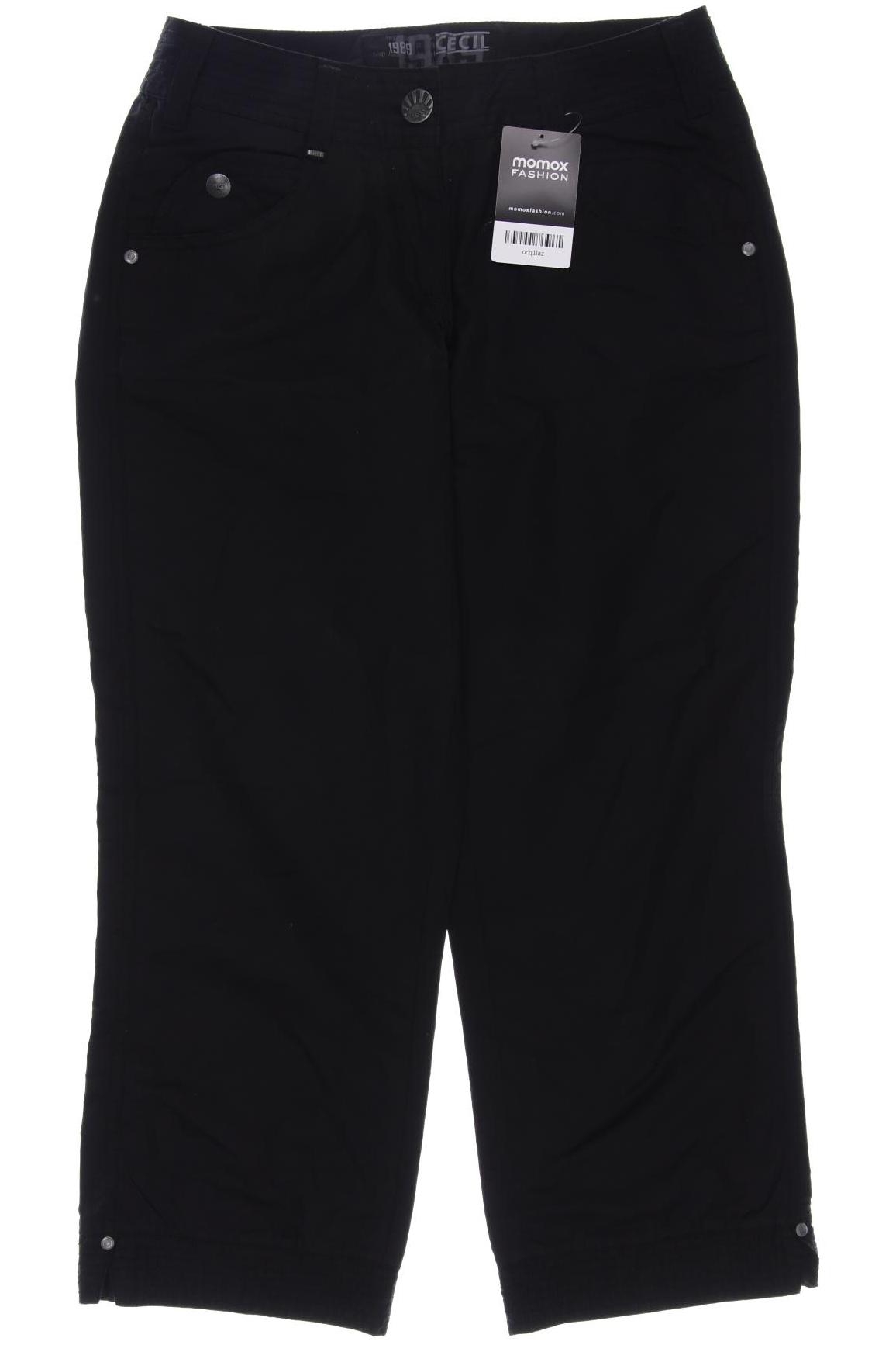 

CECIL Damen Stoffhose, schwarz