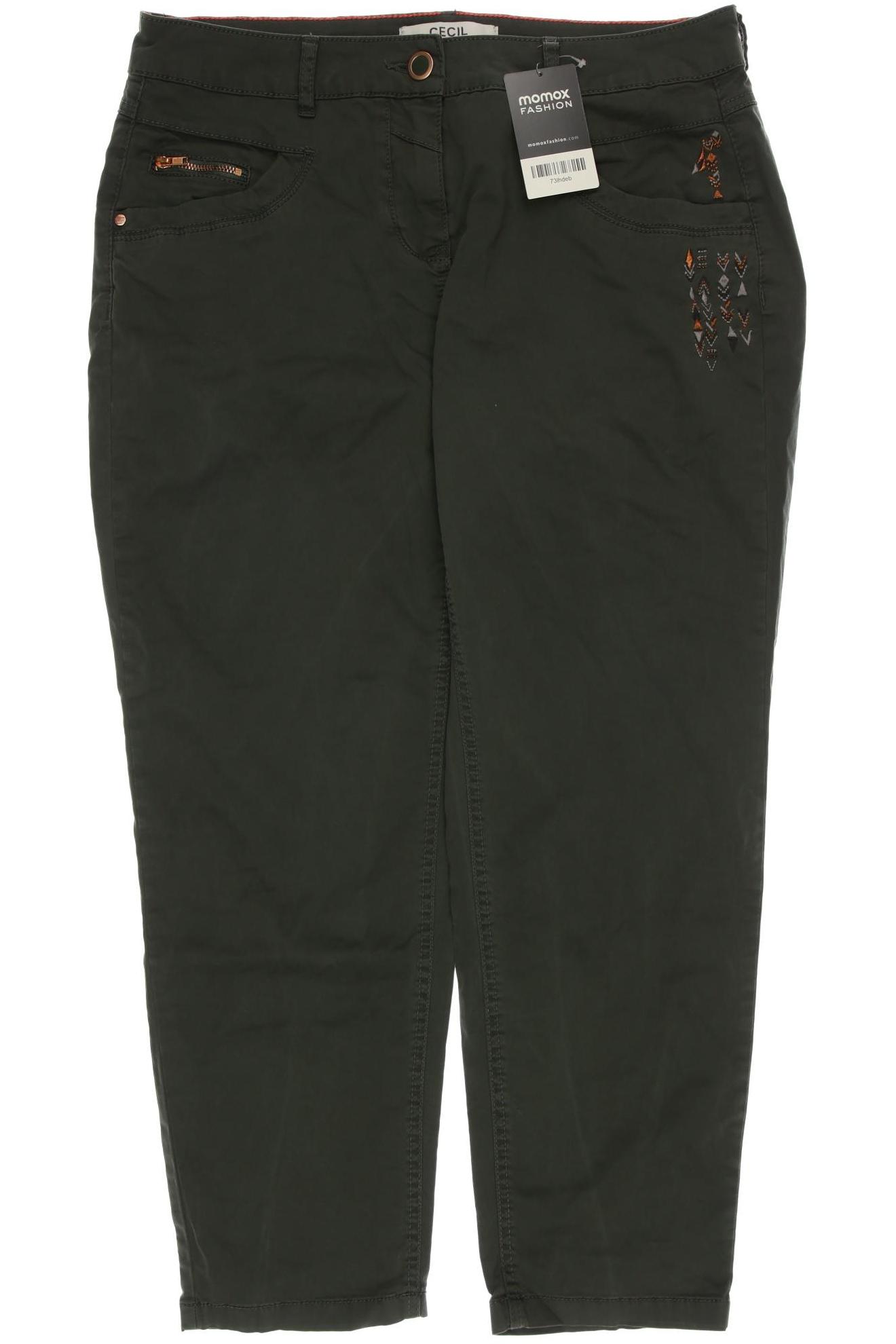 

Cecil Damen Stoffhose, grün, Gr. 29