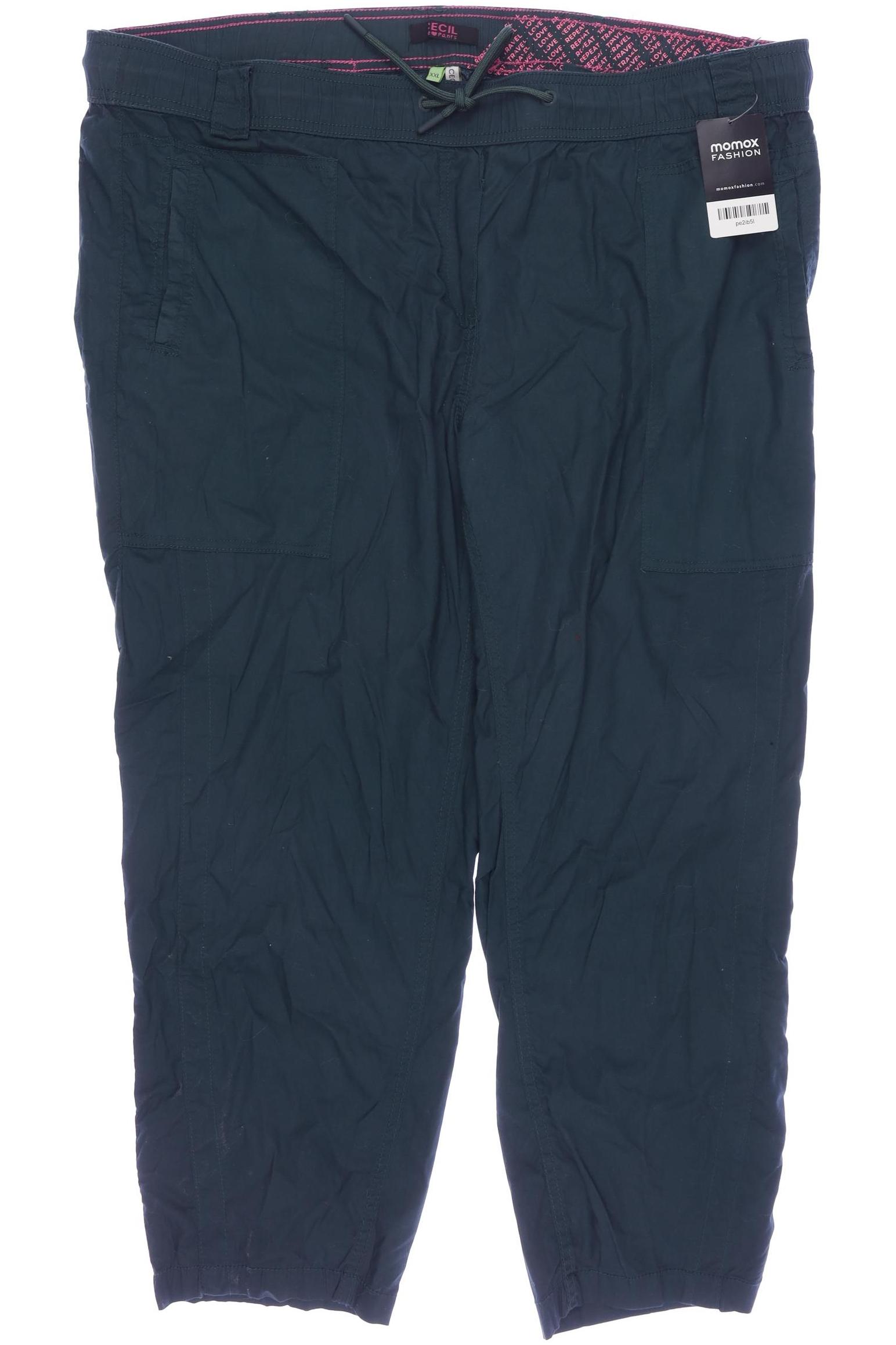 

Cecil Damen Stoffhose, türkis, Gr. 0