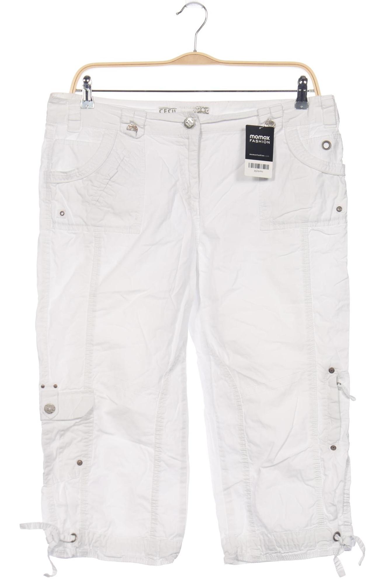 

Cecil Damen Stoffhose, weiß, Gr. 34
