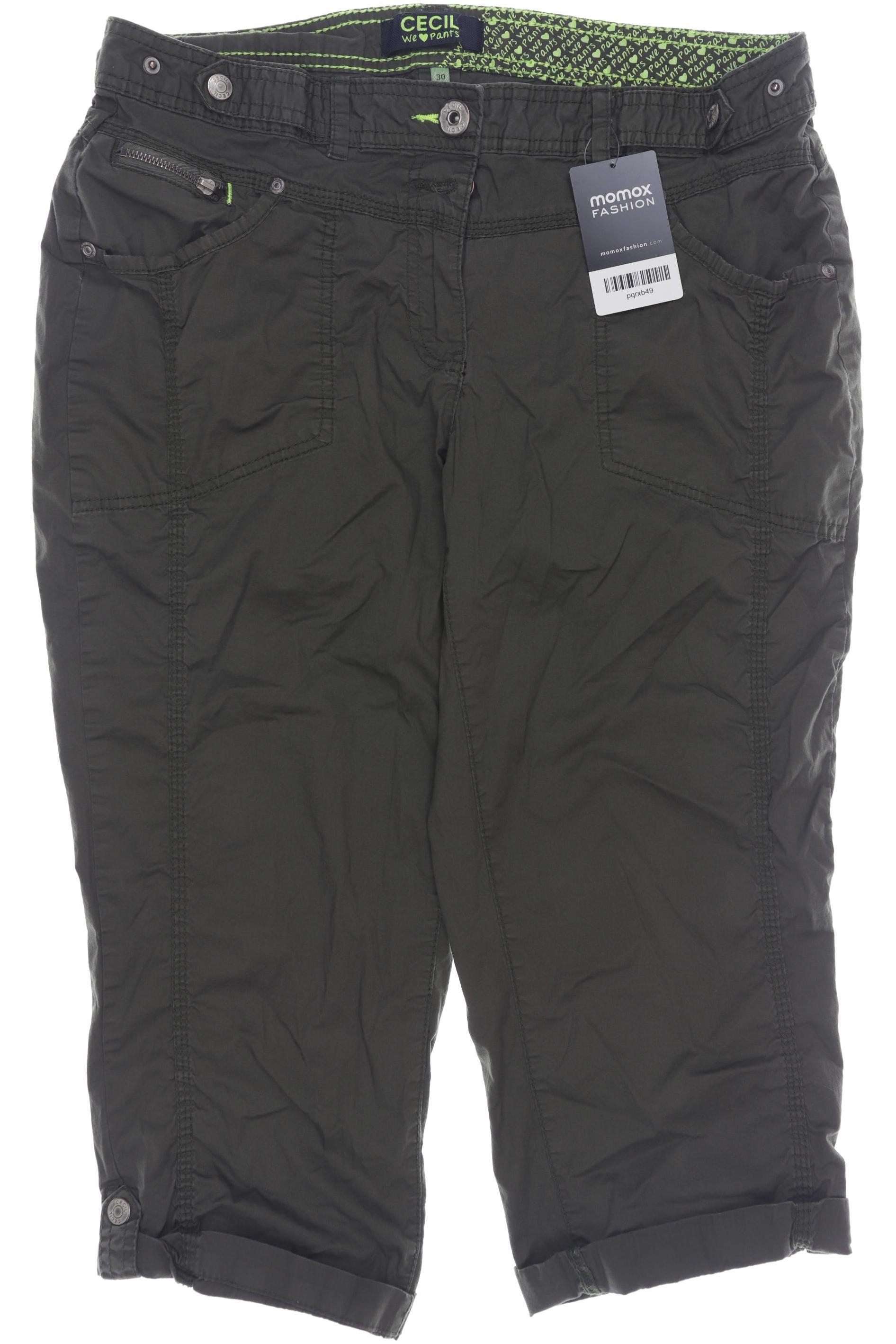 

Cecil Damen Stoffhose, grün, Gr. 30