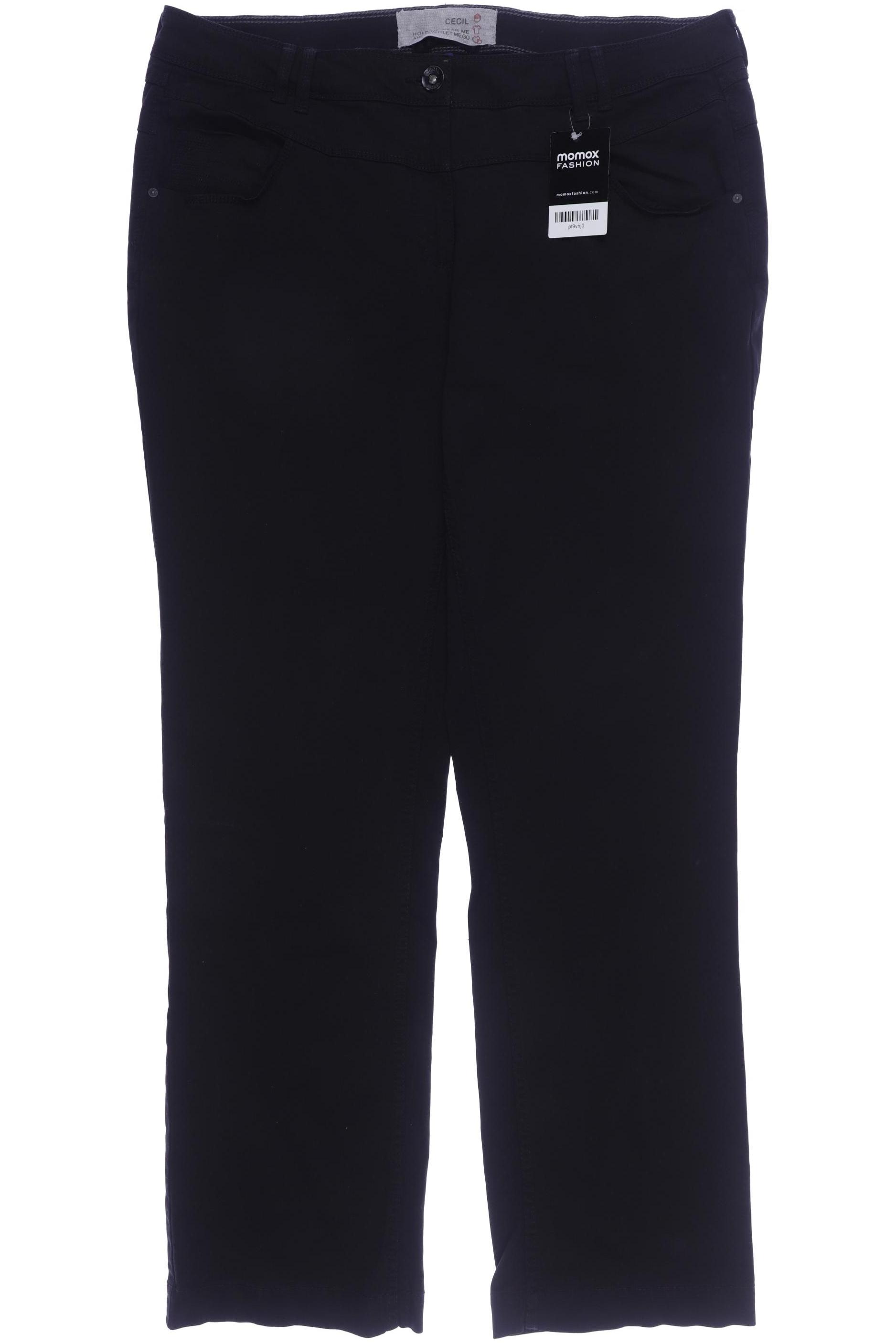 

Cecil Damen Stoffhose, schwarz, Gr. 48