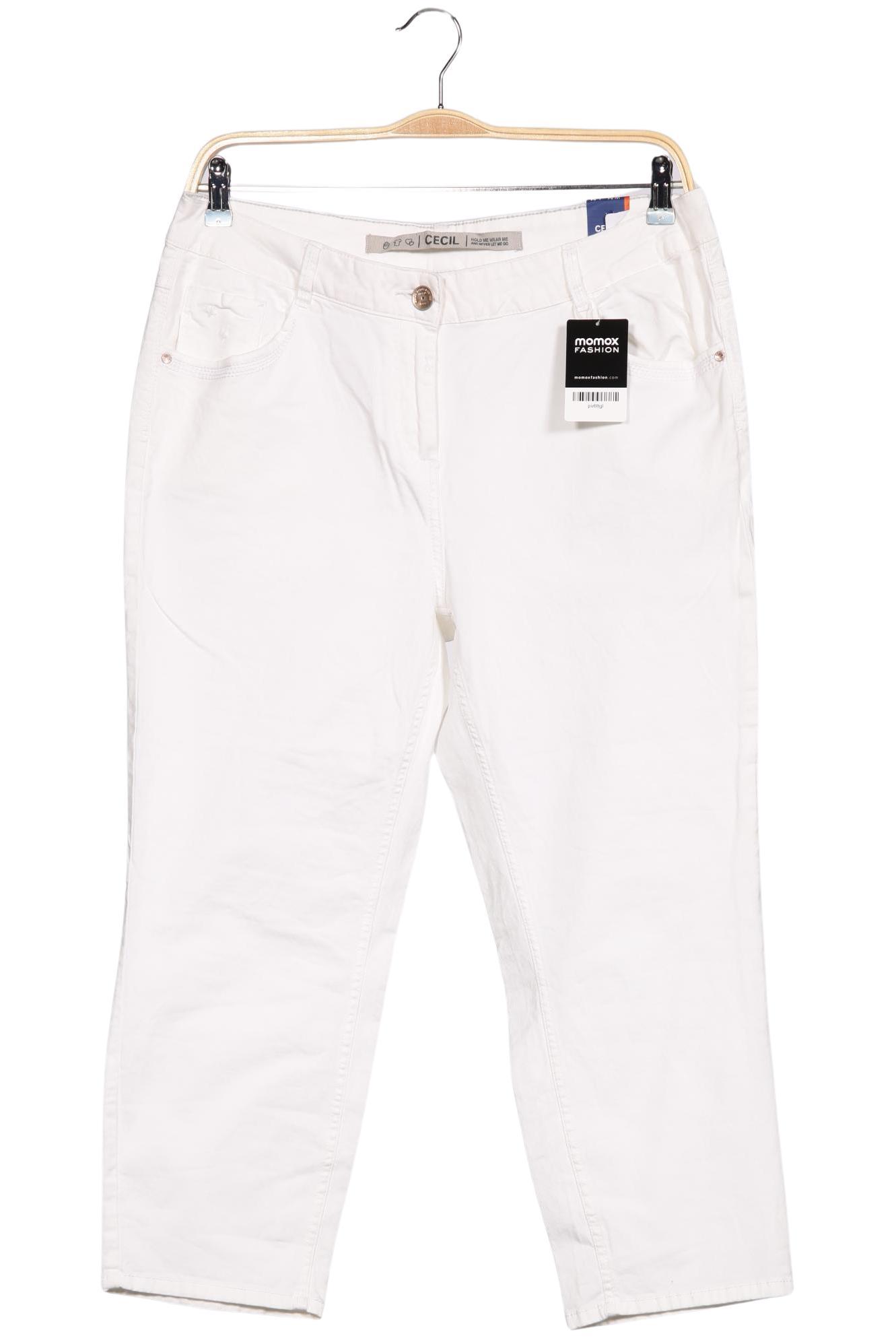 

Cecil Damen Stoffhose, weiß, Gr. 34