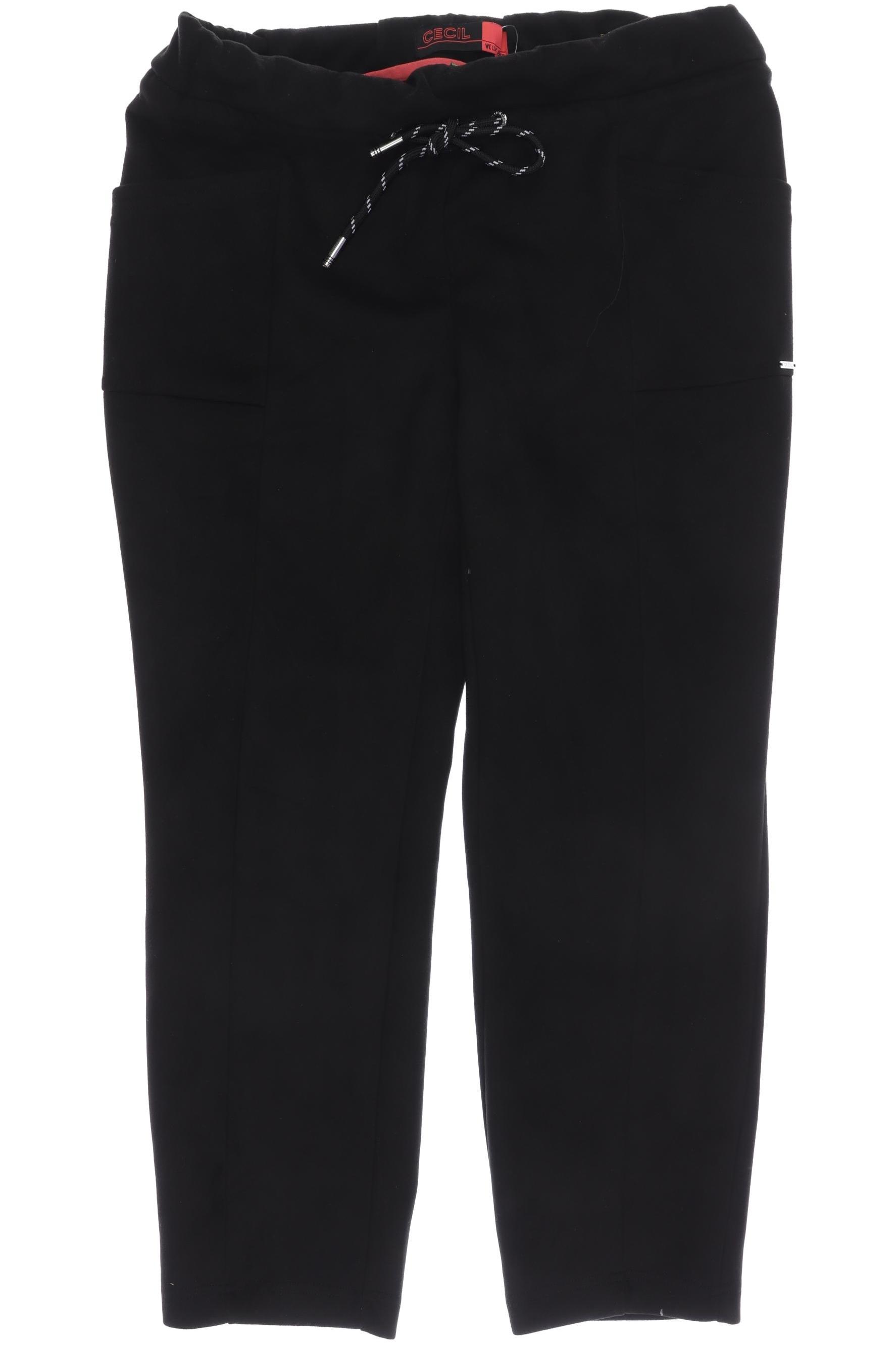 

Cecil Damen Stoffhose, schwarz, Gr. 0