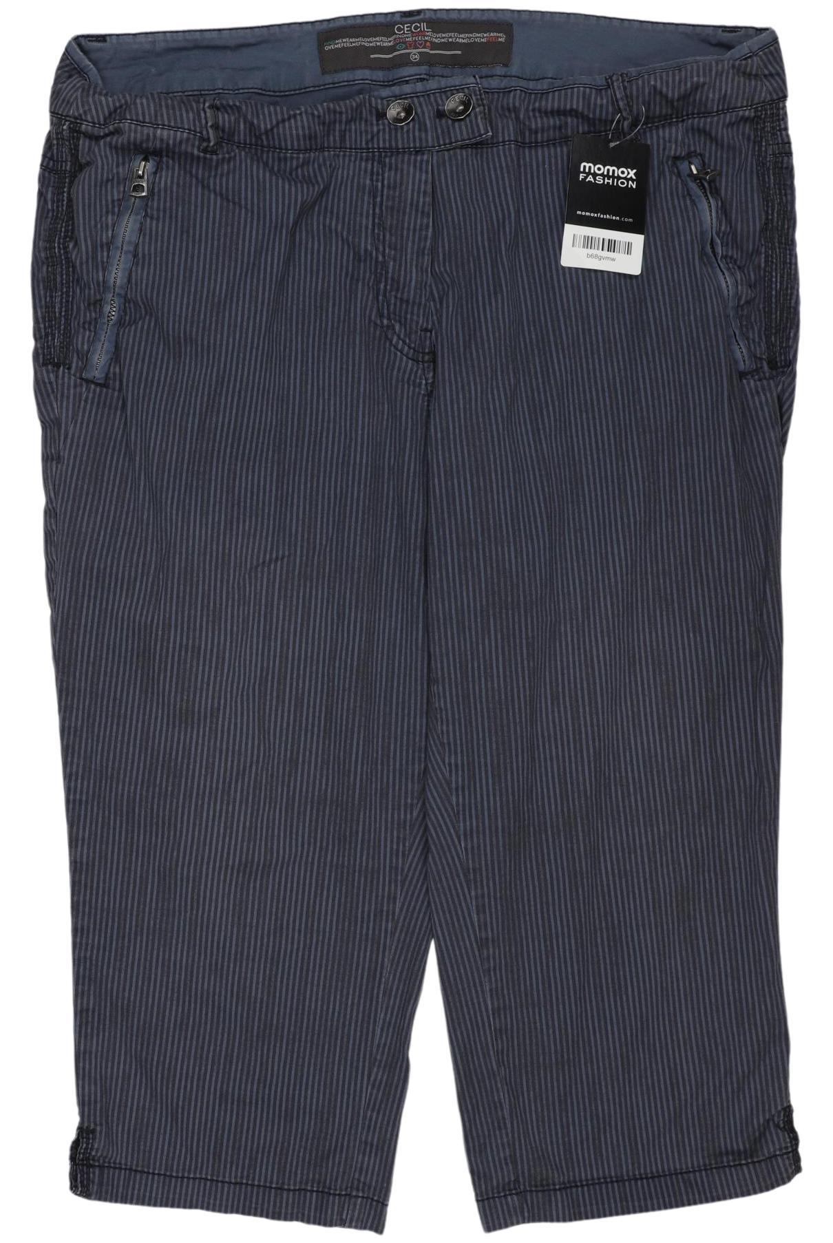 

Cecil Damen Stoffhose, blau, Gr. 34