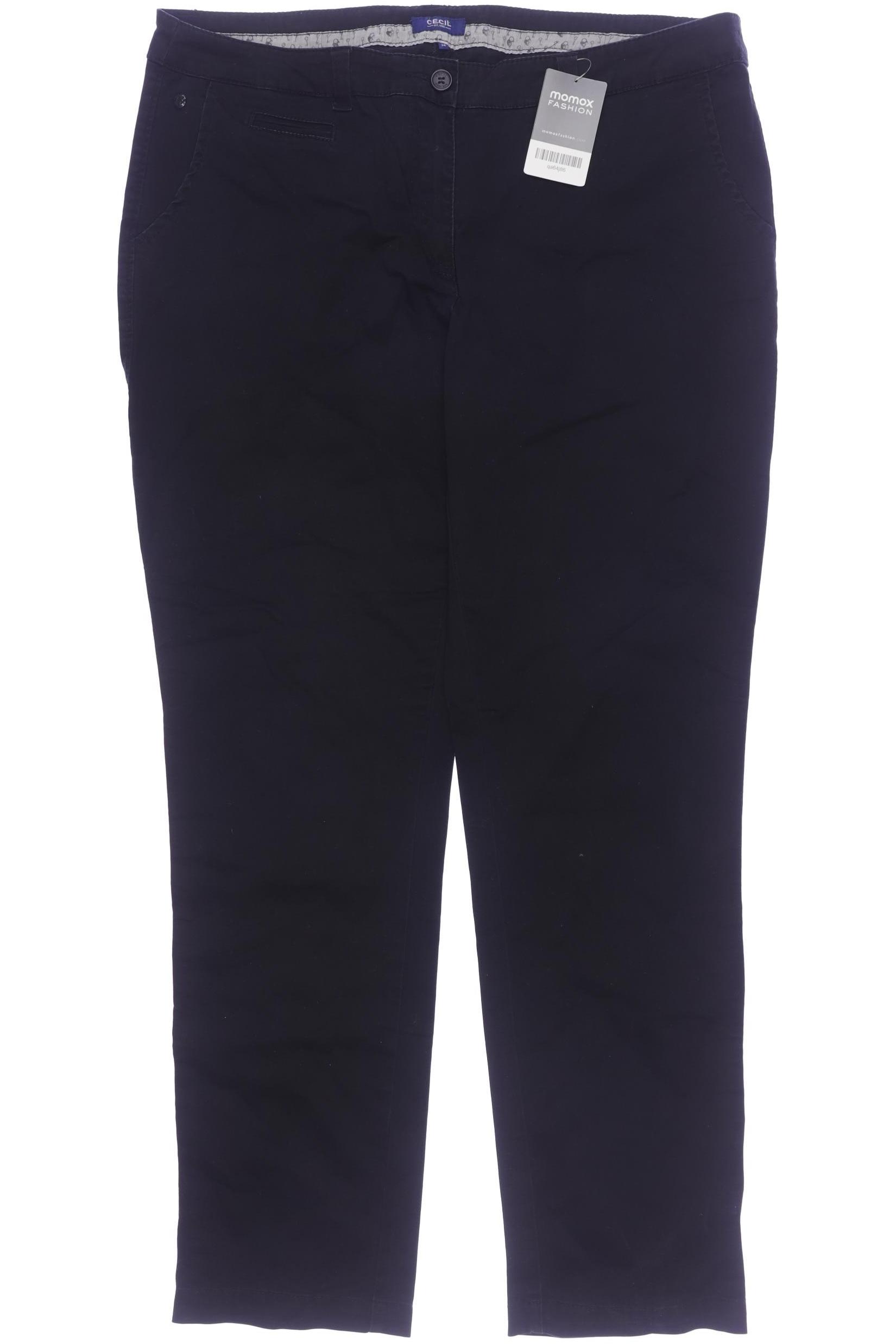 

Cecil Damen Stoffhose, schwarz, Gr. 34
