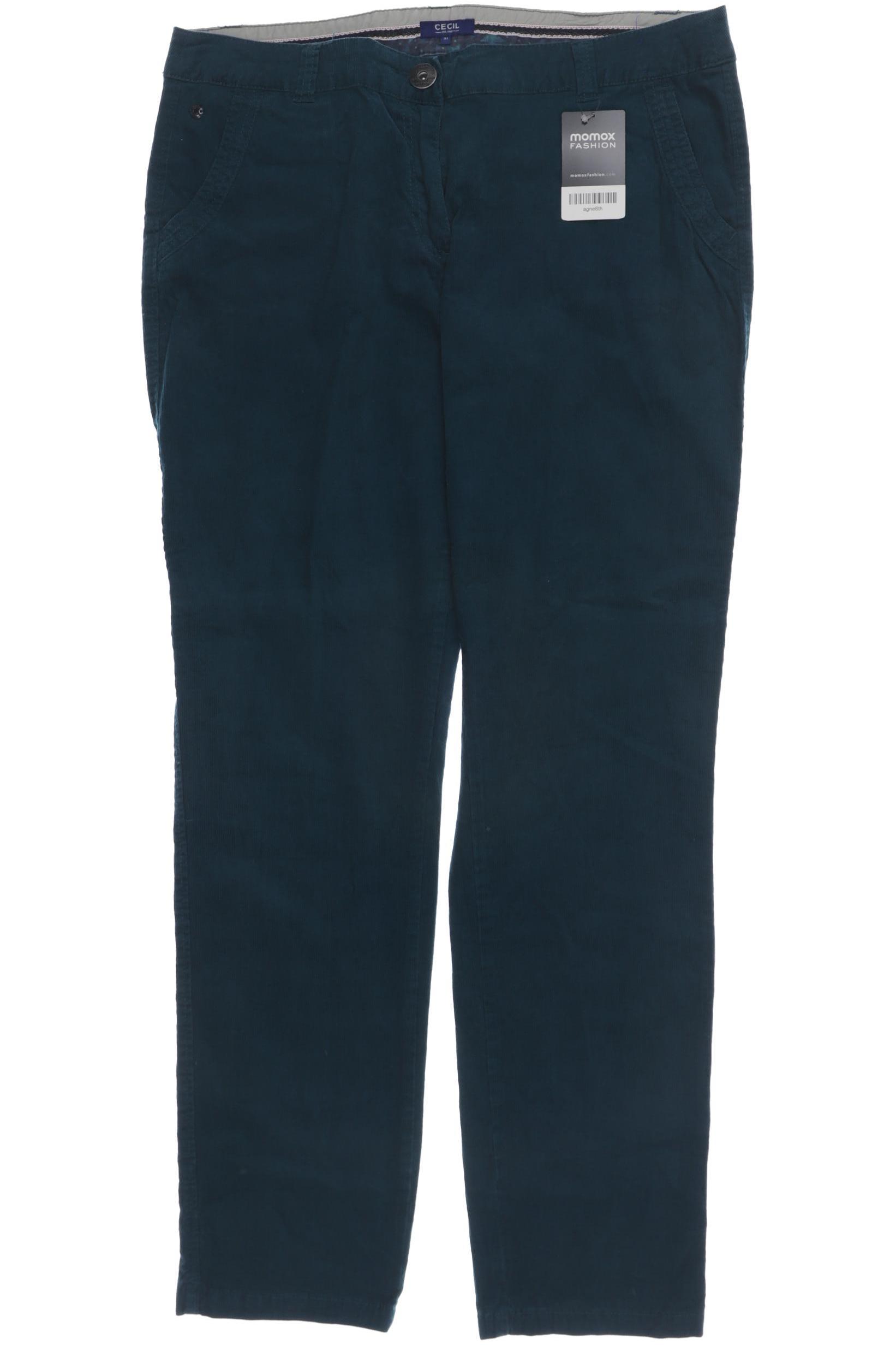 

Cecil Damen Stoffhose, türkis, Gr. 31