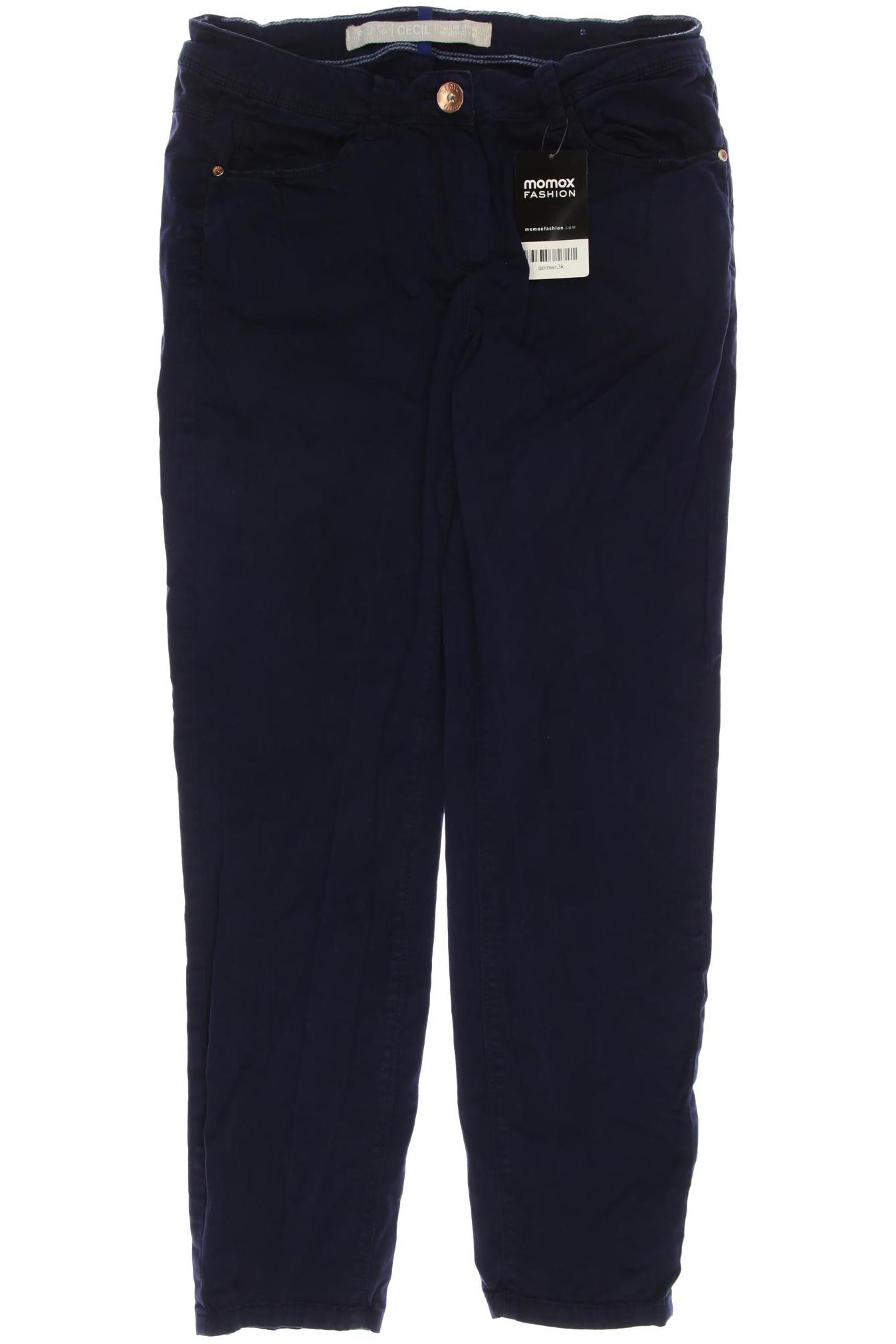 

CECIL Damen Stoffhose, marineblau