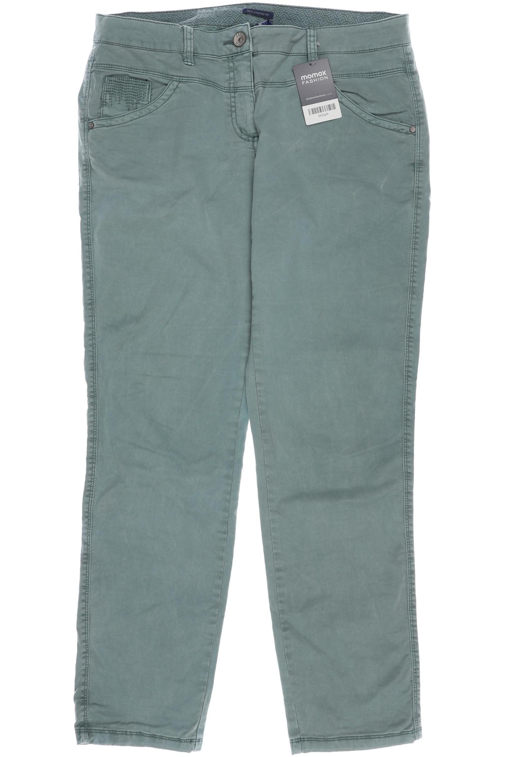 

Cecil Damen Stoffhose, türkis, Gr. 32