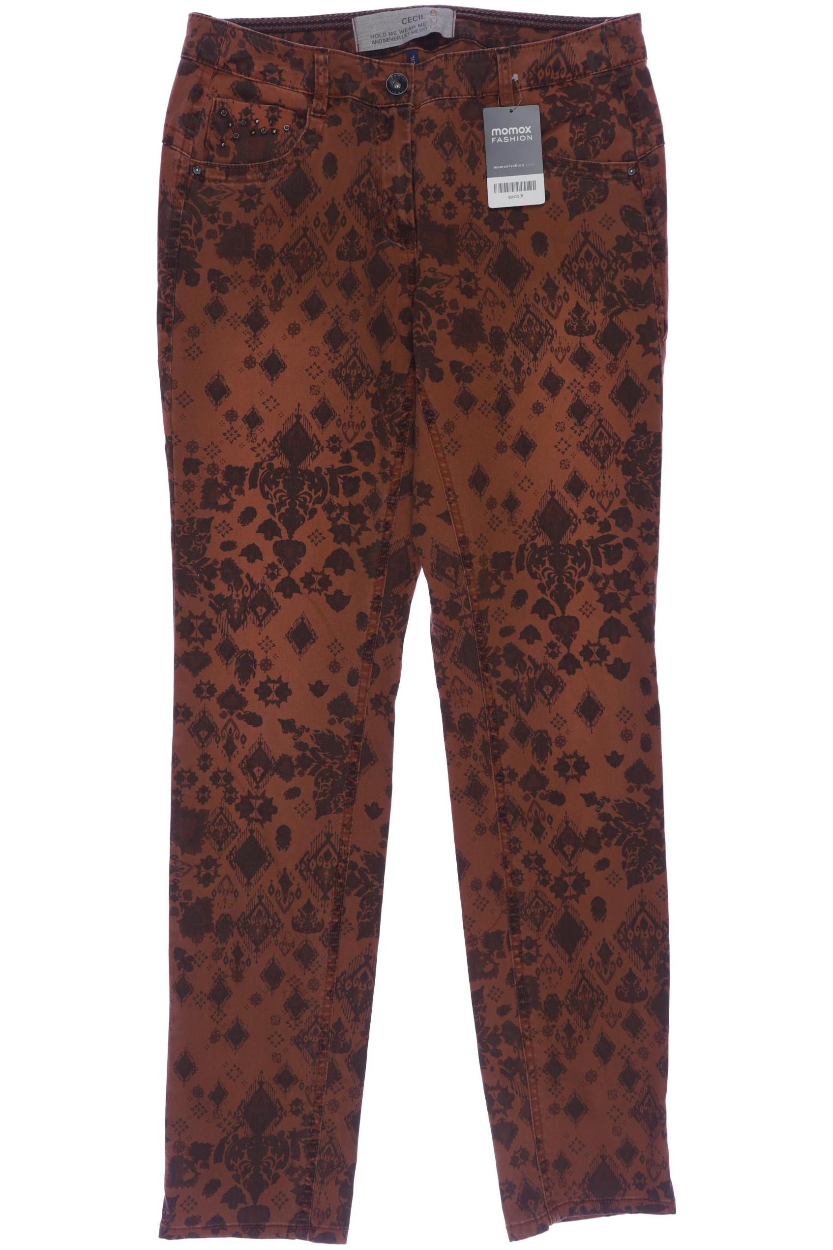 

Cecil Damen Stoffhose, orange, Gr. 30