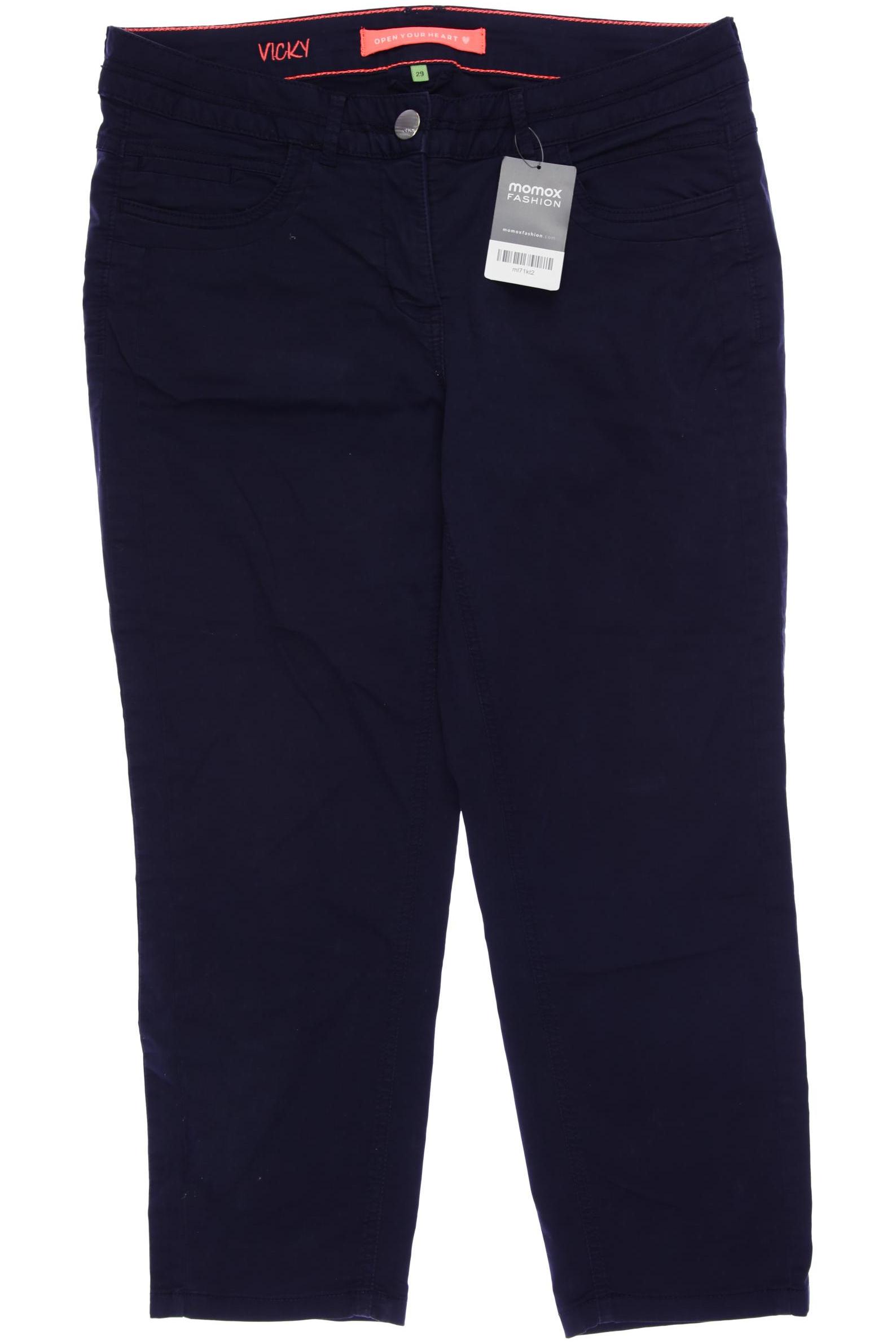 

Cecil Damen Stoffhose, marineblau, Gr. 29