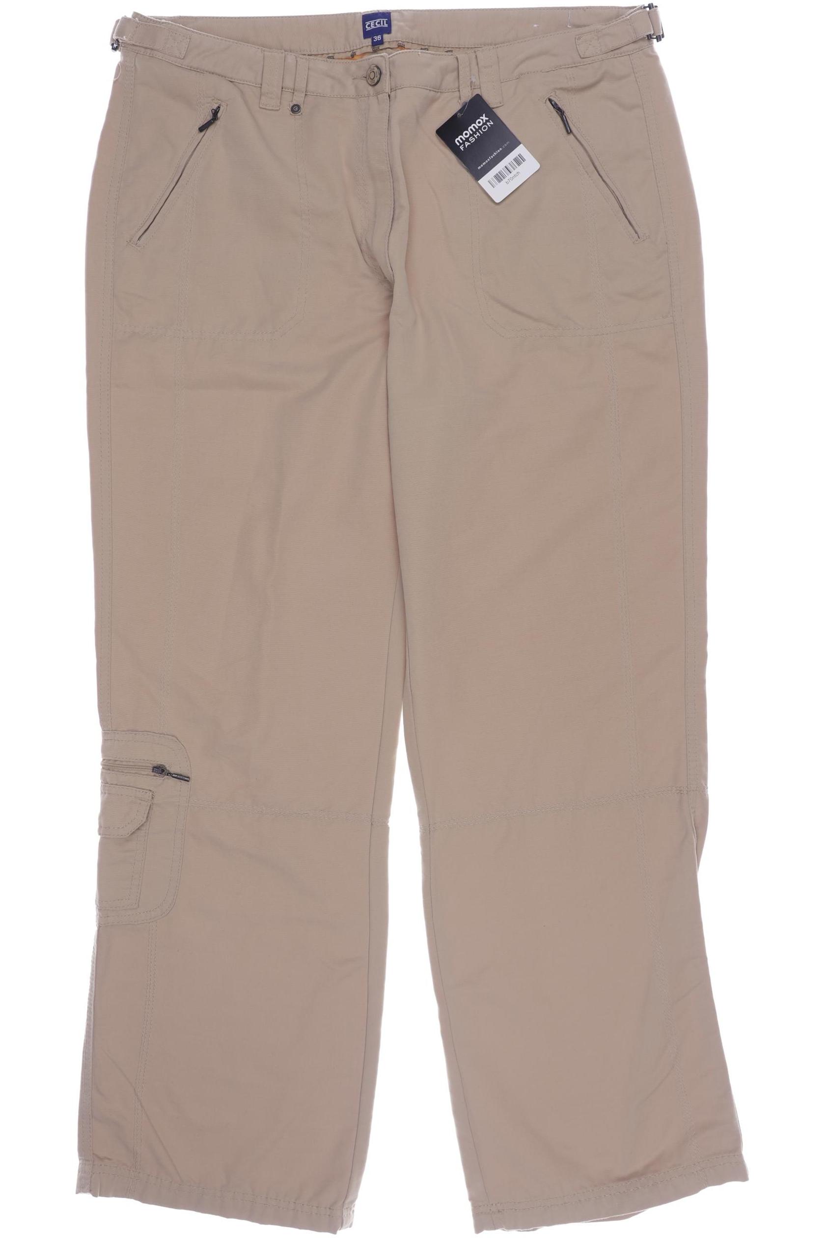 

Cecil Damen Stoffhose, beige, Gr. 36